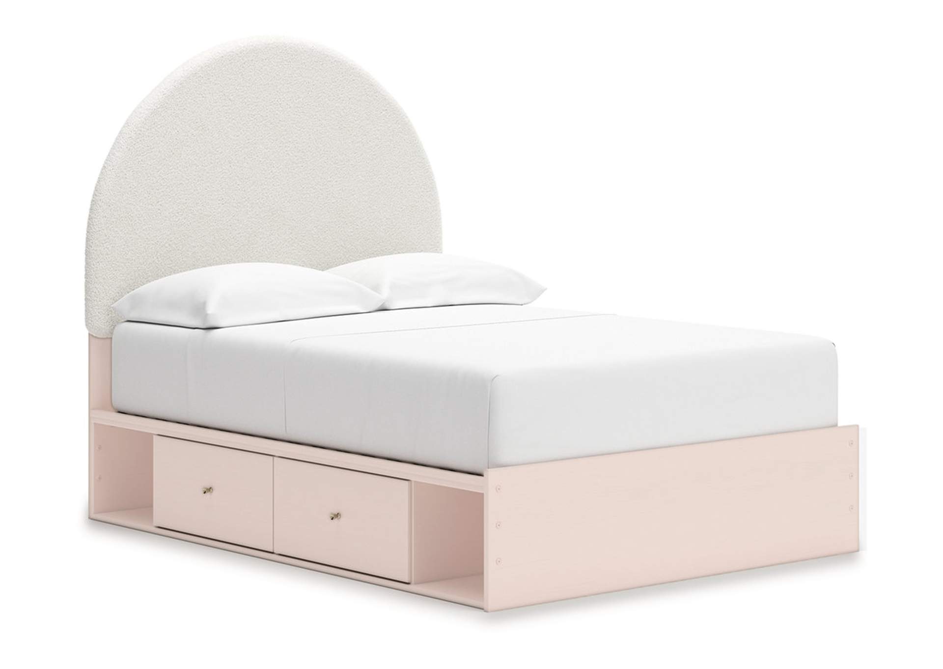 Wistenpine Full Upholstered Panel Bed with Storage,Signature Design By Ashley