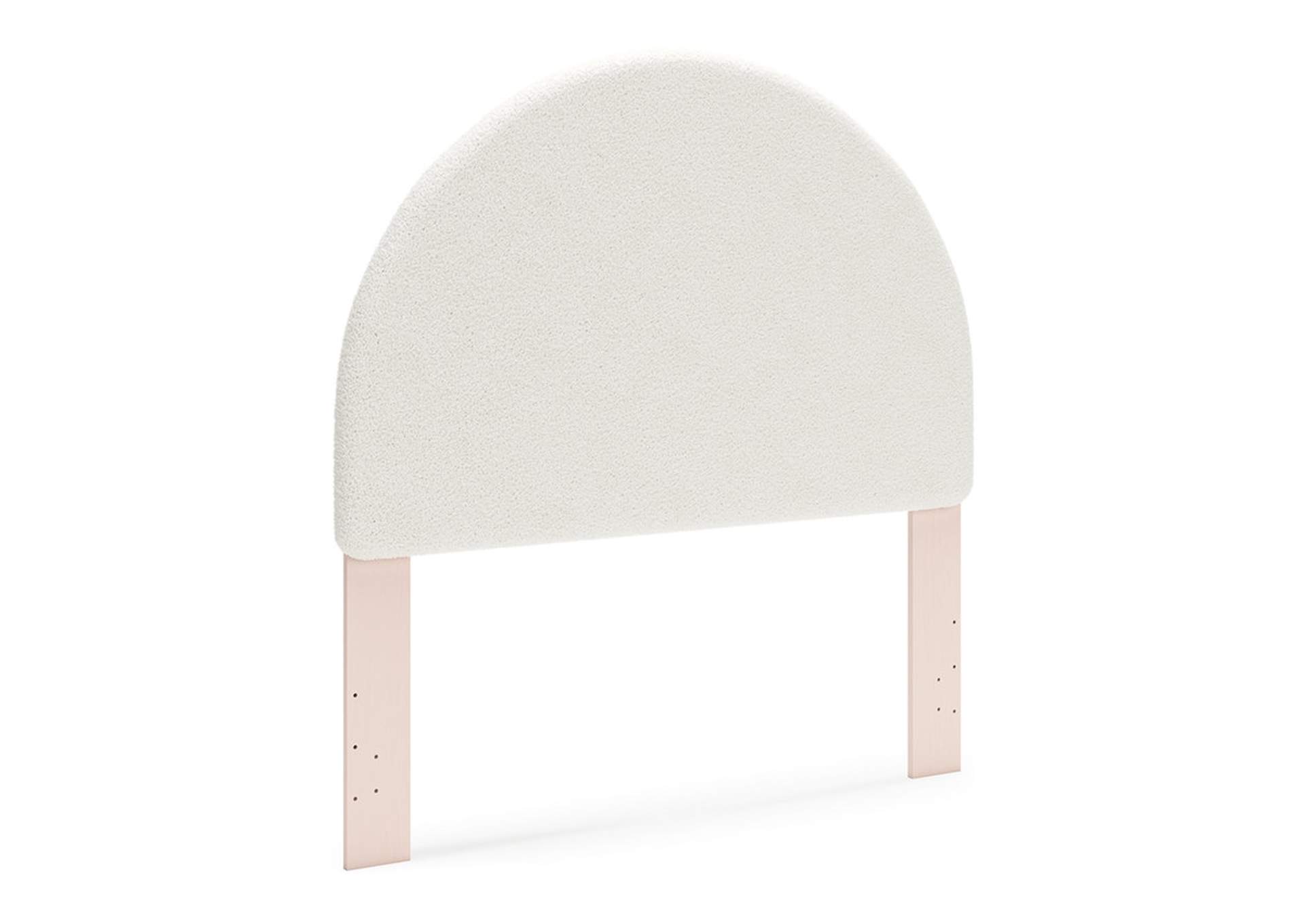 Wistenpine Full Upholstered Panel Headboard, Dresser and Mirror,Signature Design By Ashley