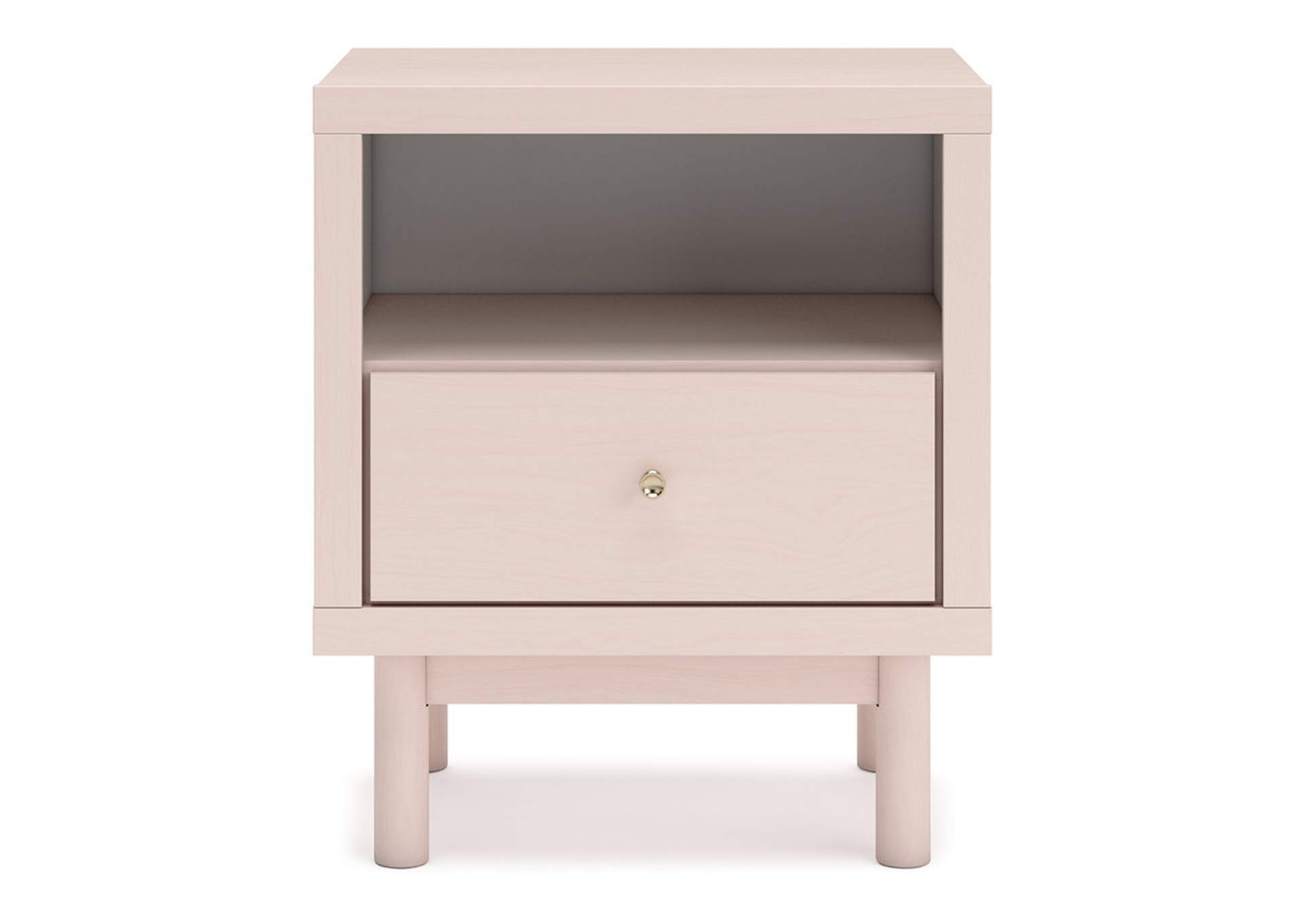 Wistenpine Full Upholstered Panel Bed with Mirrored Dresser, Chest and Nightstand,Signature Design By Ashley