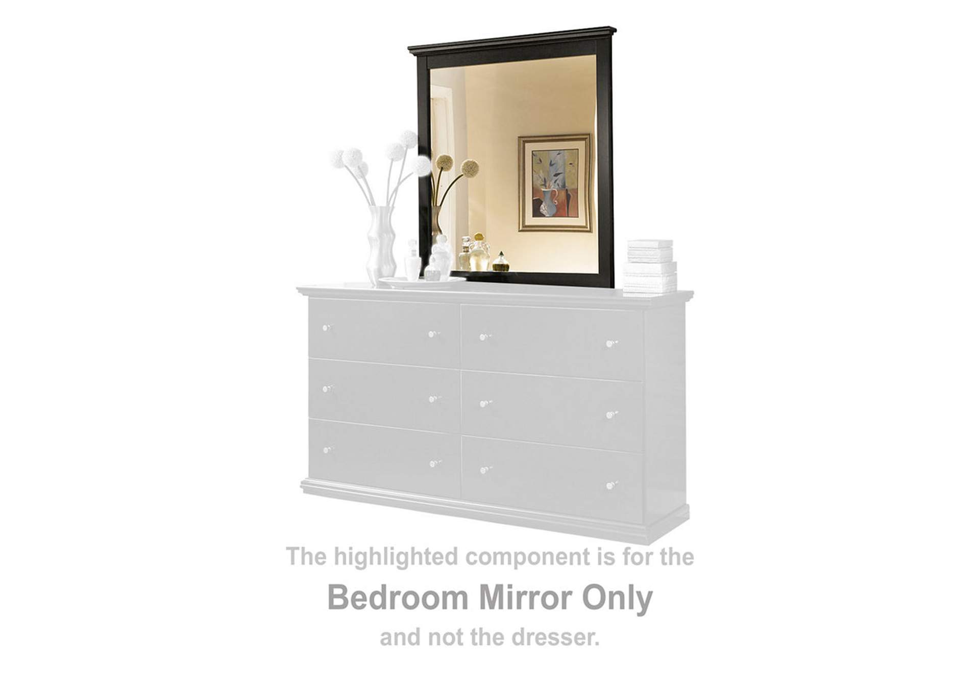Maribel King/California King Panel Headboard, Dresser and Mirror,Signature Design By Ashley
