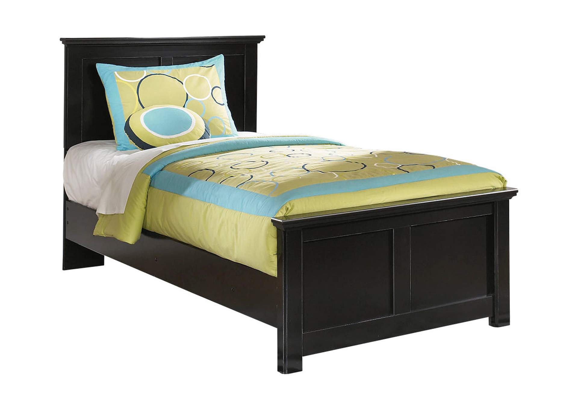 Maribel Twin Panel Bed with Mirrored Dresser and Nightstand,Signature Design By Ashley
