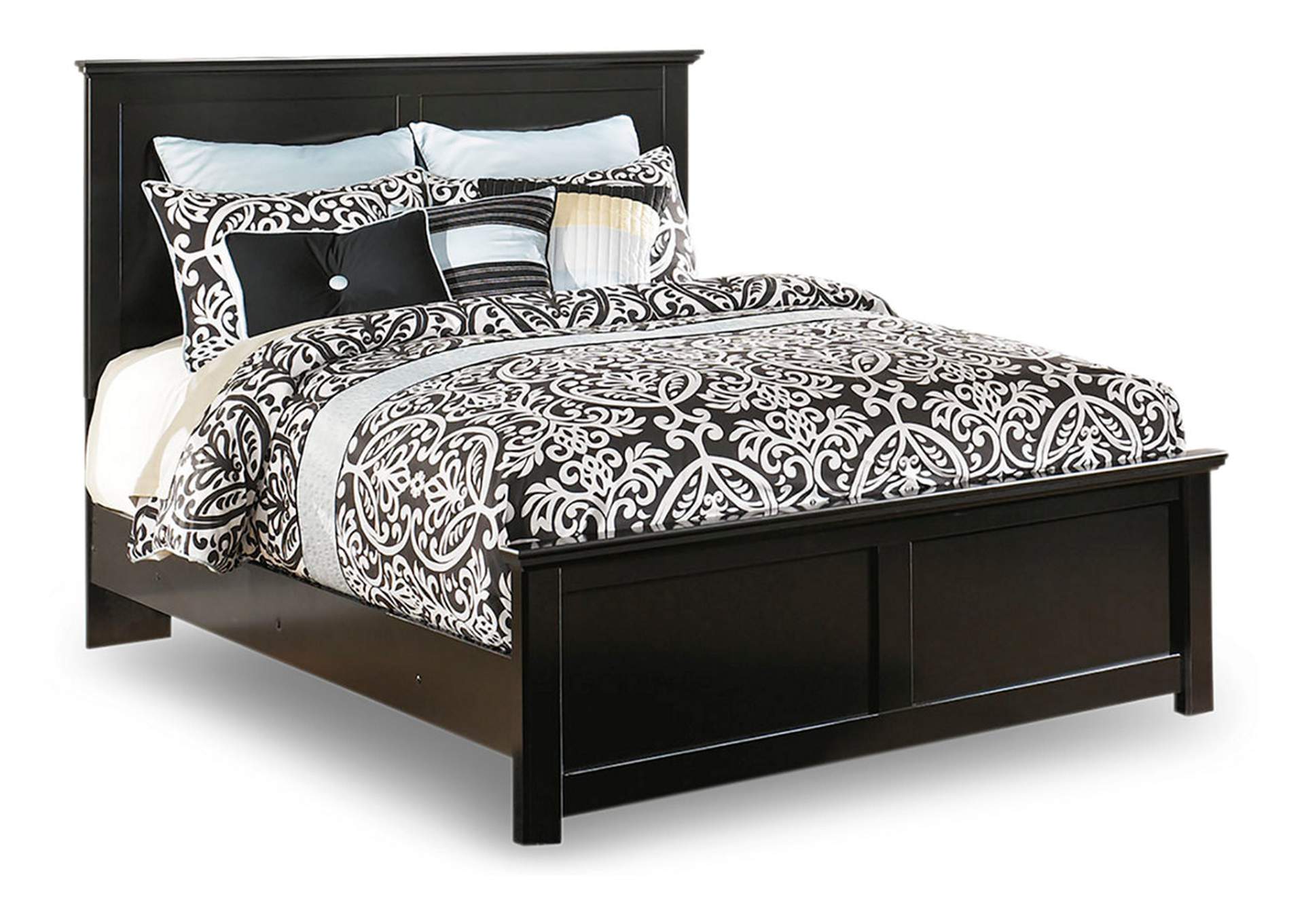 Maribel King Panel Bed with Mirrored Dresser and Chest,Signature Design By Ashley