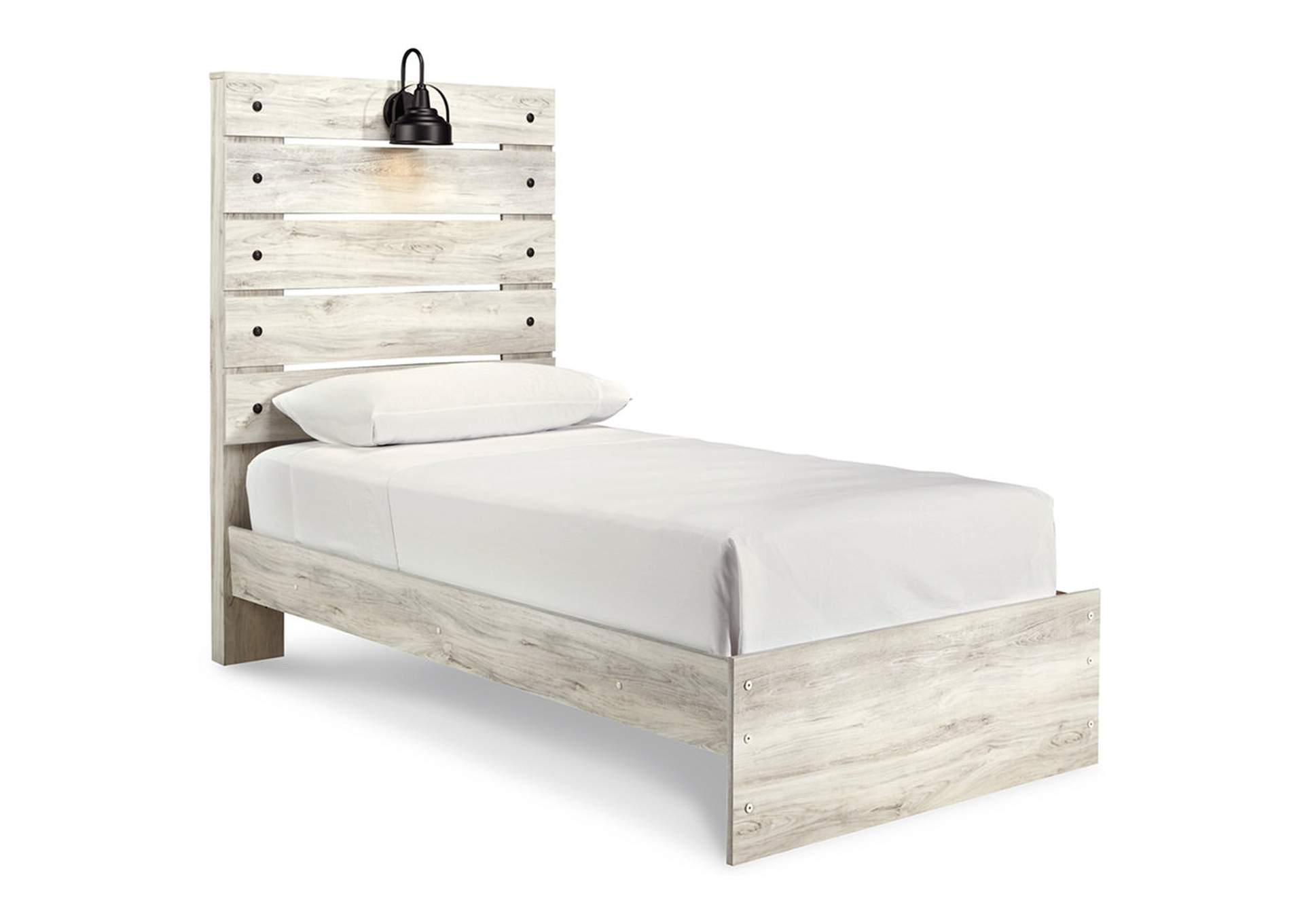 Cambeck Twin Panel Bed with Mirrored Dresser and 2 Nightstands,Signature Design By Ashley