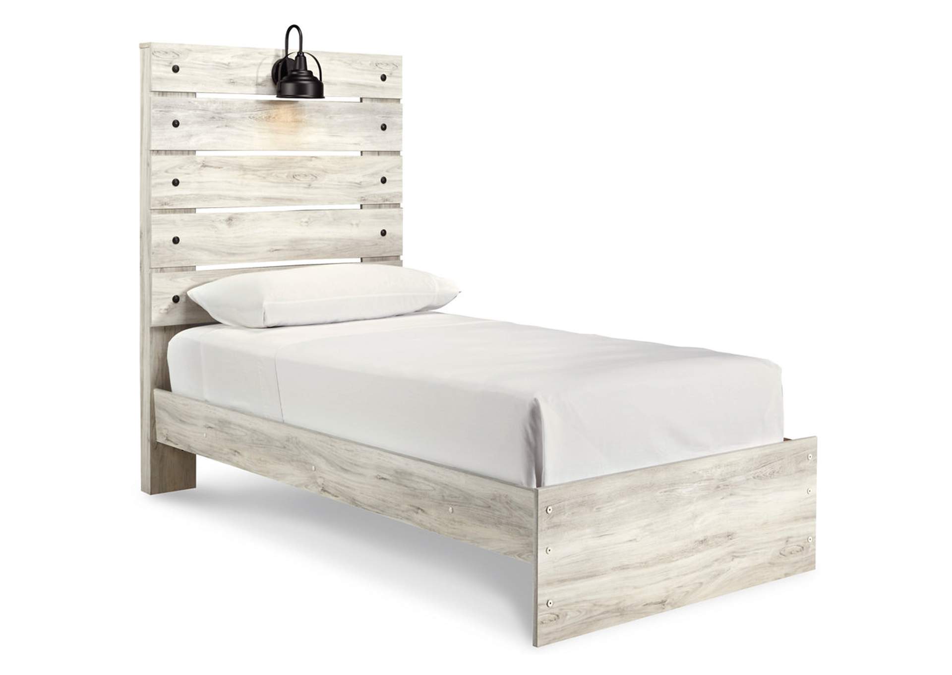 Cambeck Whitewash Twin Bed