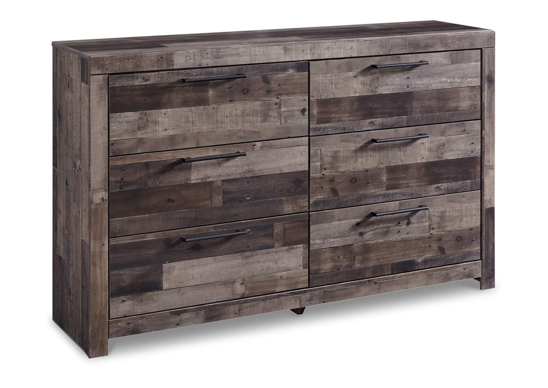 Derekson Full Panel Bed with 2 Storage Drawers with Dresser,Benchcraft