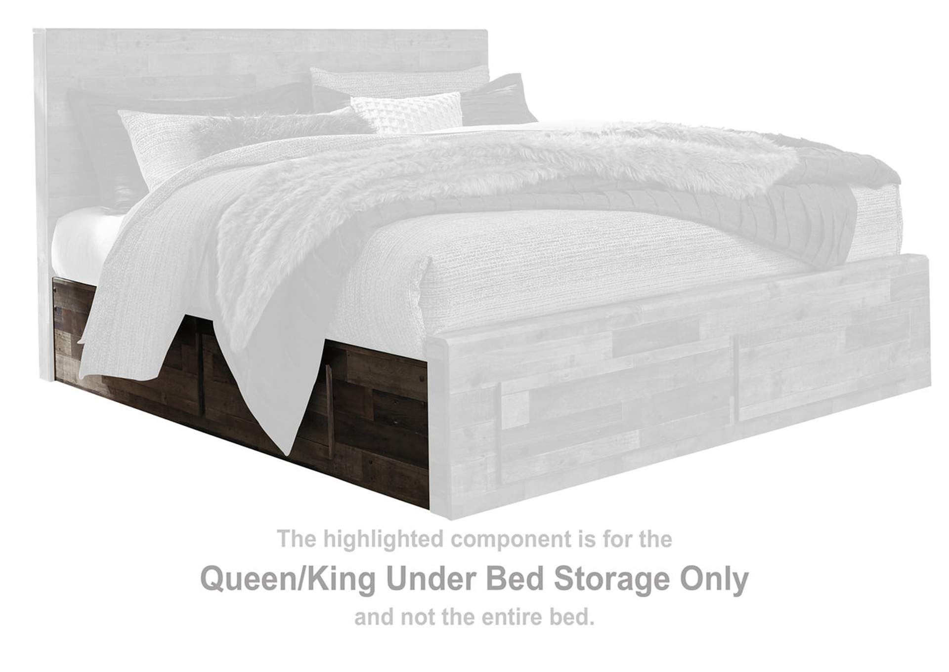 Derekson King Panel Bed with 2 Side Storage,Signature Design By Ashley