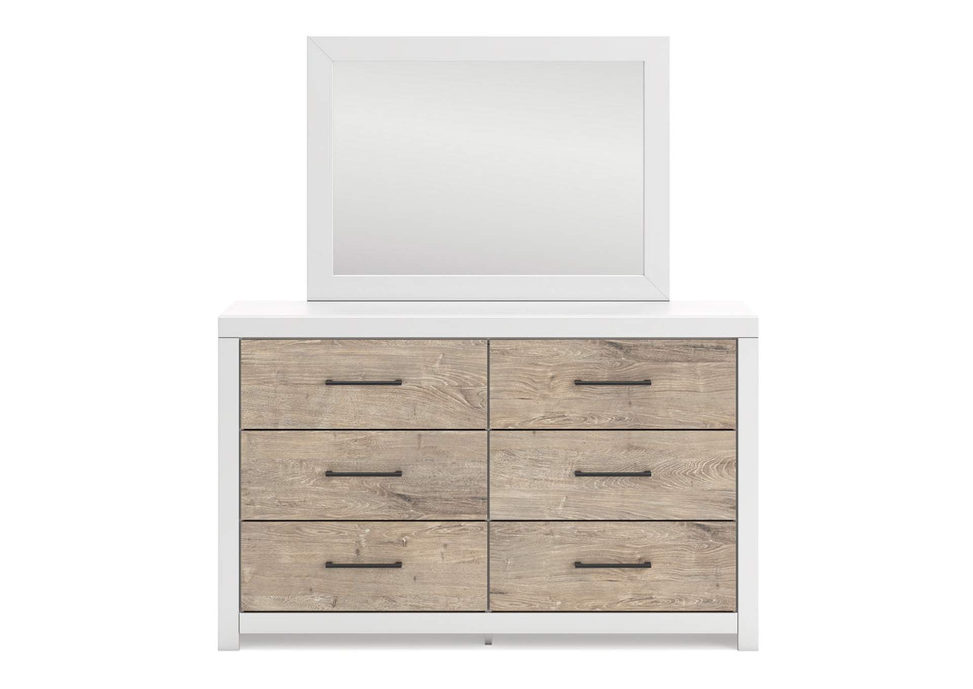 Charbitt Full Panel Bed with Mirrored Dresser, Chest and 2 Nightstands,Signature Design By Ashley