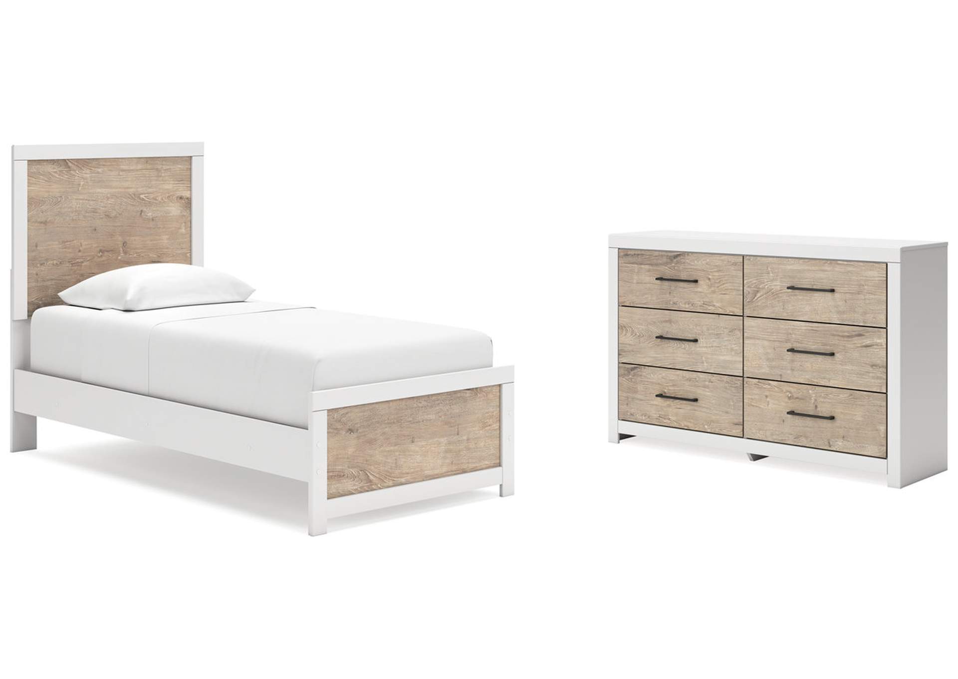 Charbitt Twin Panel Bed with Dresser,Signature Design By Ashley