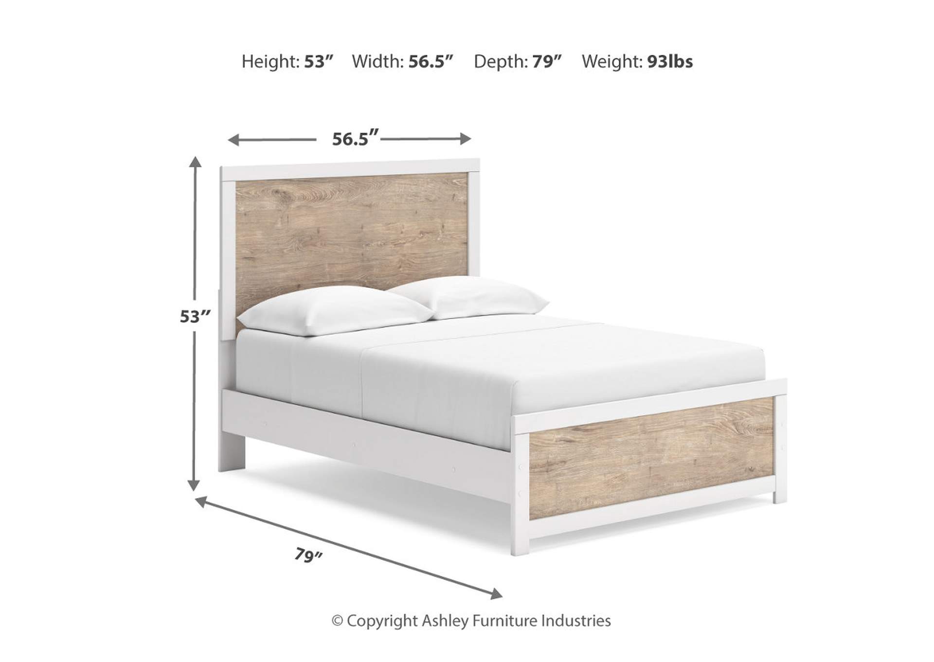 Charbitt Full Panel Bed with Nightstand,Signature Design By Ashley