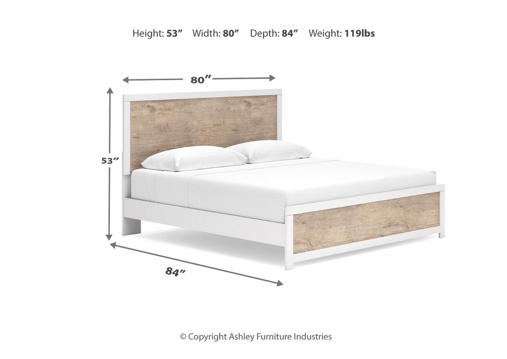 Charbitt King Panel Bed with Dresser and 2 Nightstands,Signature Design By Ashley