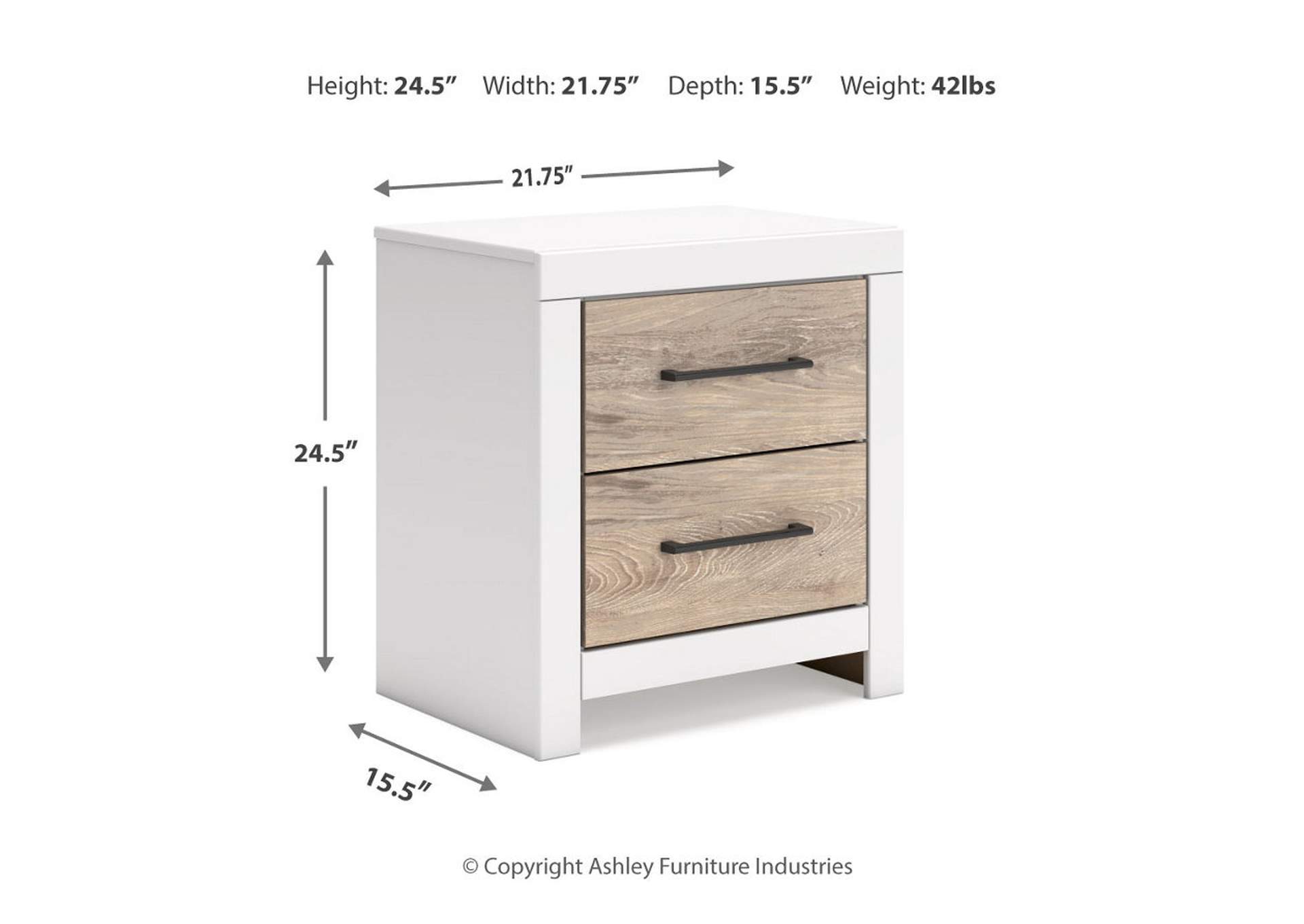 Charbitt Full Panel Bed with Mirrored Dresser and Nightstand,Signature Design By Ashley