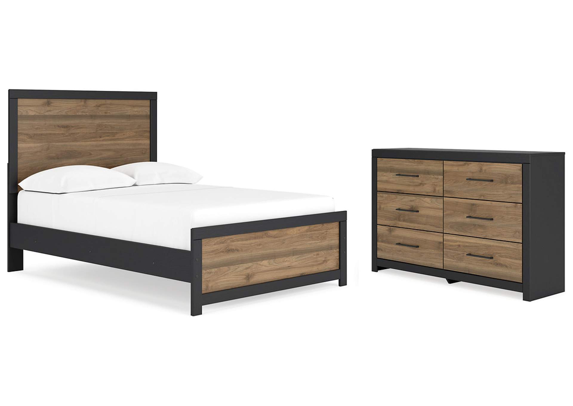 Vertani Full Panel Bed with Dresser,Signature Design By Ashley