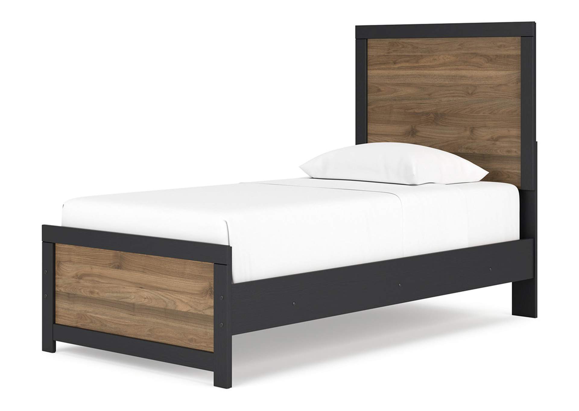 Vertani Twin Panel Bed with Nightstand,Signature Design By Ashley