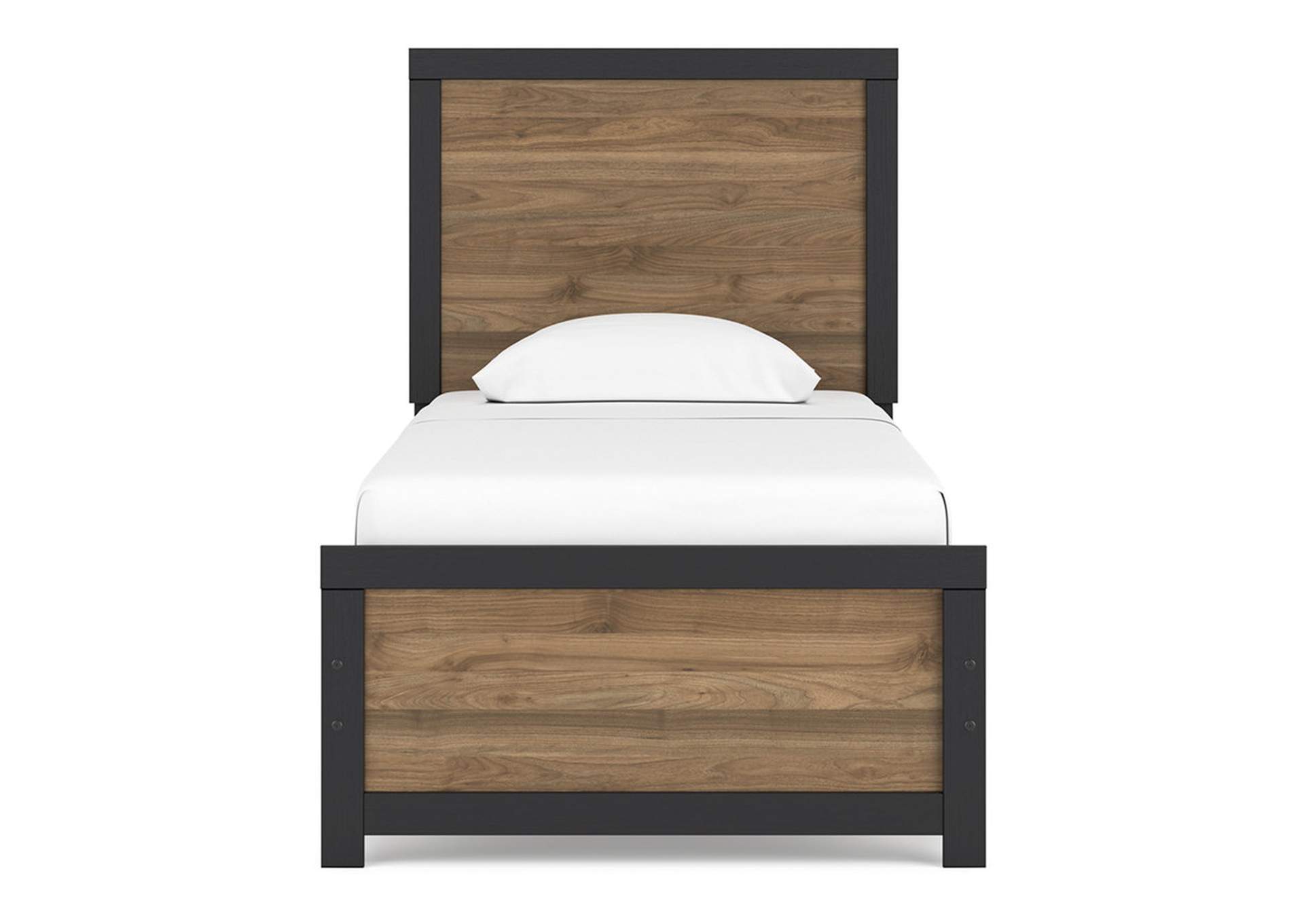 Vertani Twin Panel Bed with Nightstand,Signature Design By Ashley