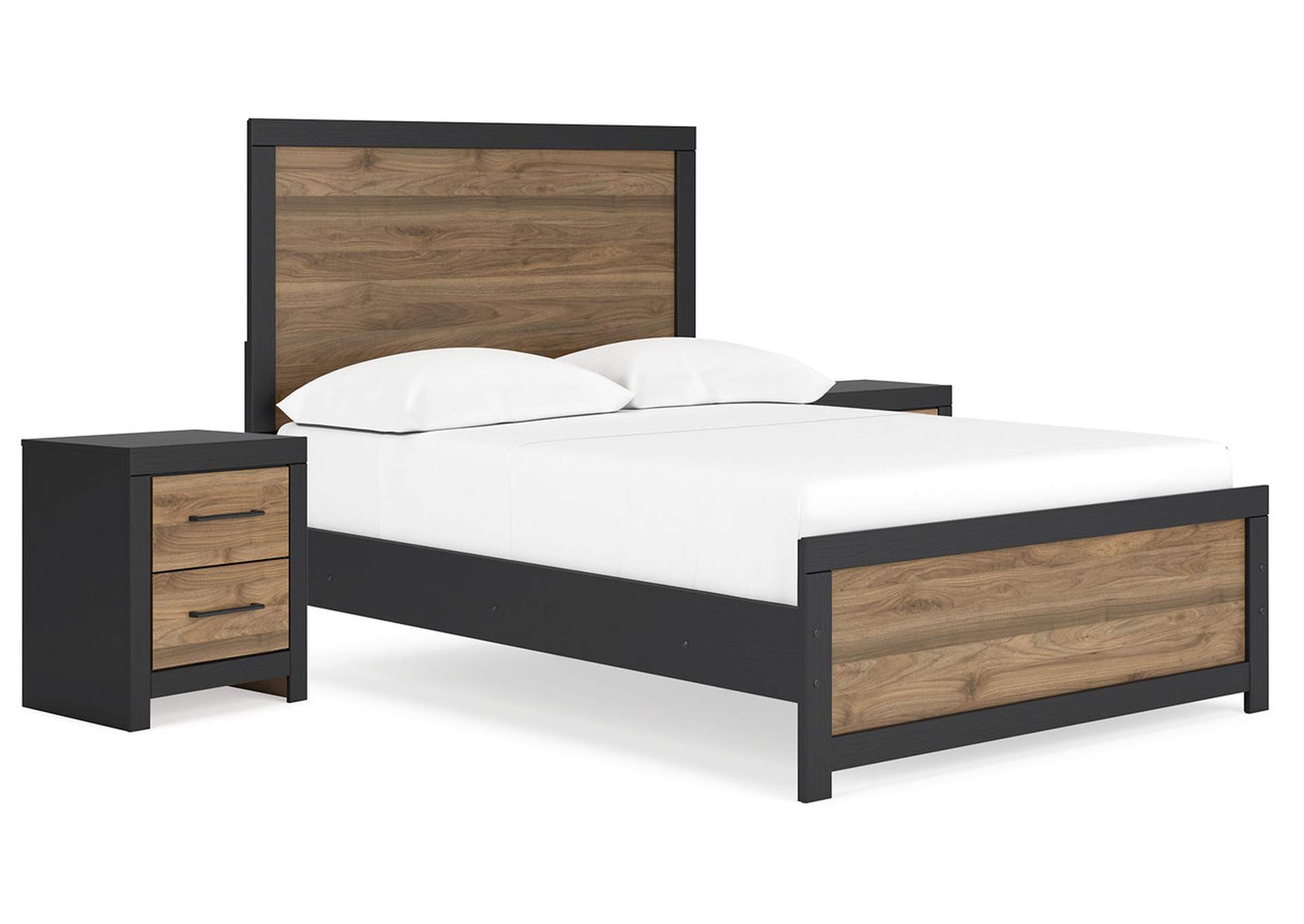 Vertani Full Panel Bed with 2 Nightstands,Signature Design By Ashley