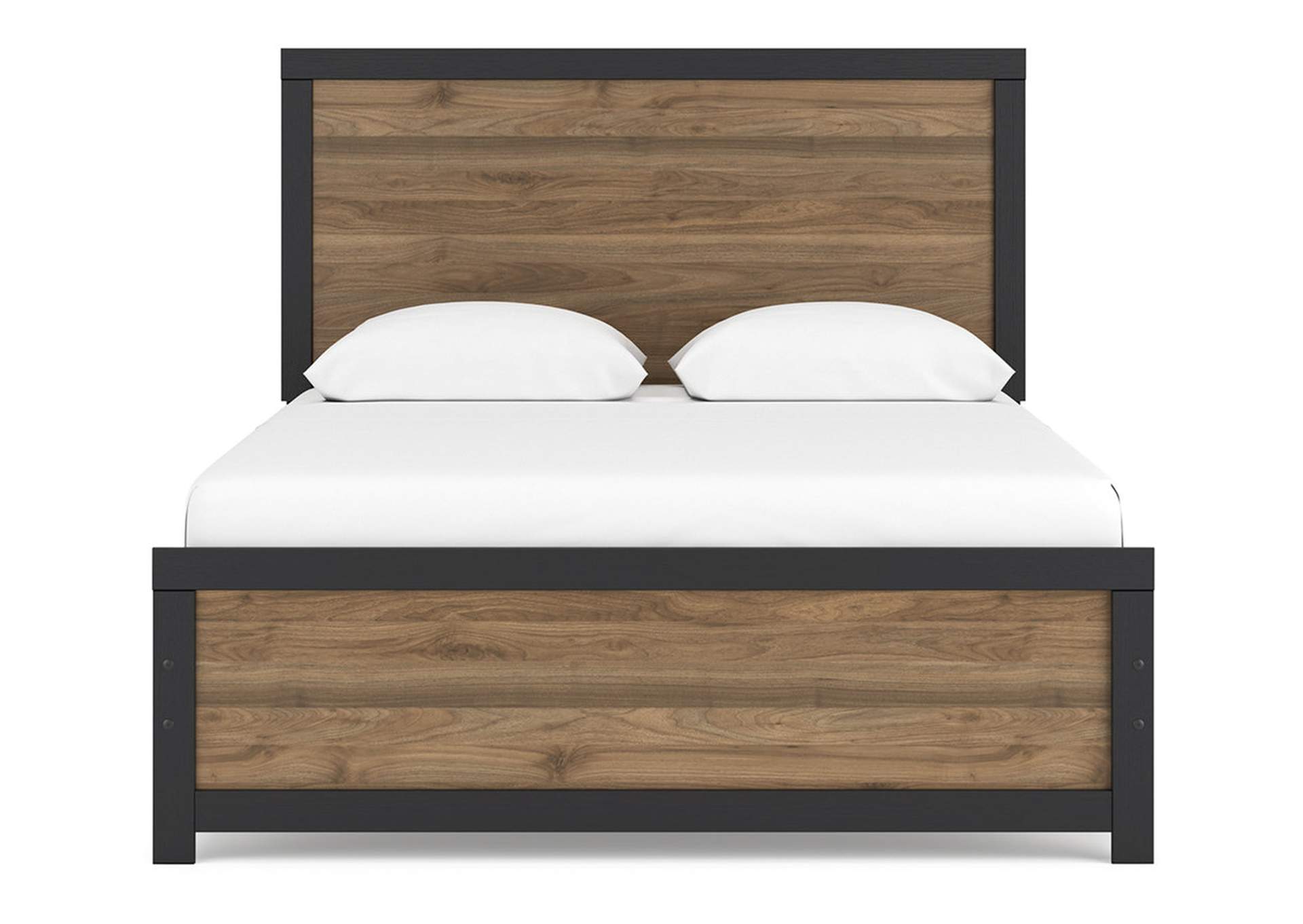 Vertani Queen Panel Bed with 2 Nightstands,Signature Design By Ashley