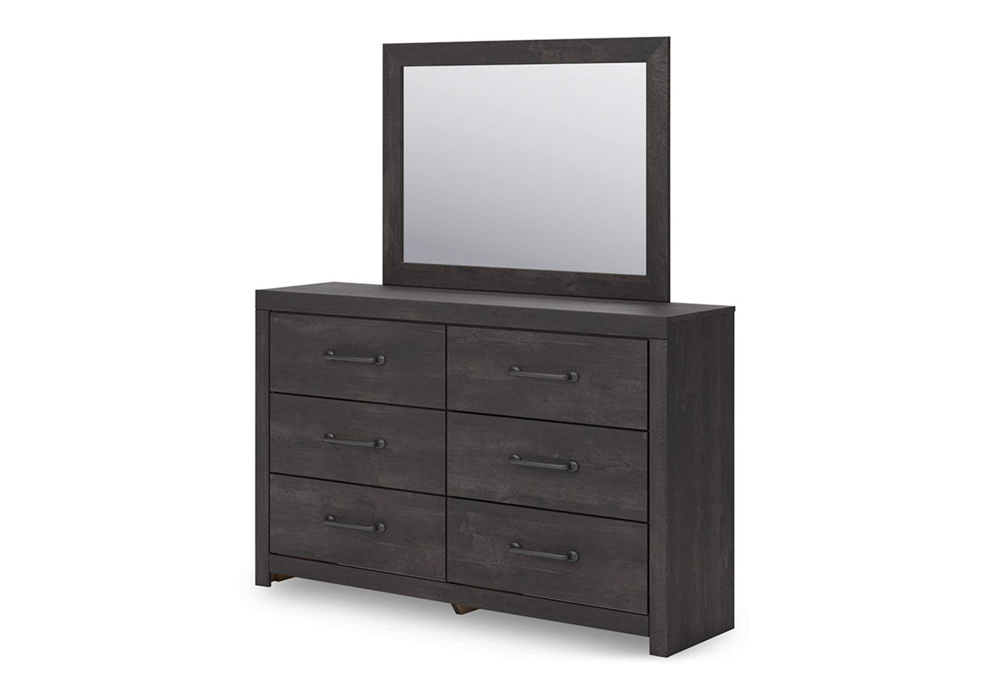 Delmorta Dresser and Mirror,Signature Design By Ashley