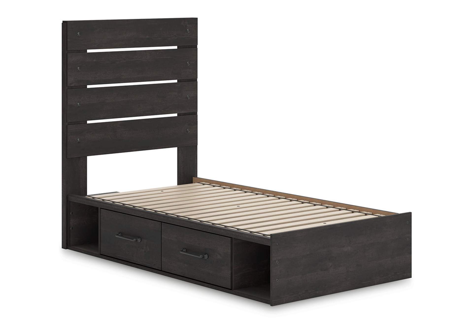 Delmorta Twin Panel Storage Bed,Signature Design By Ashley