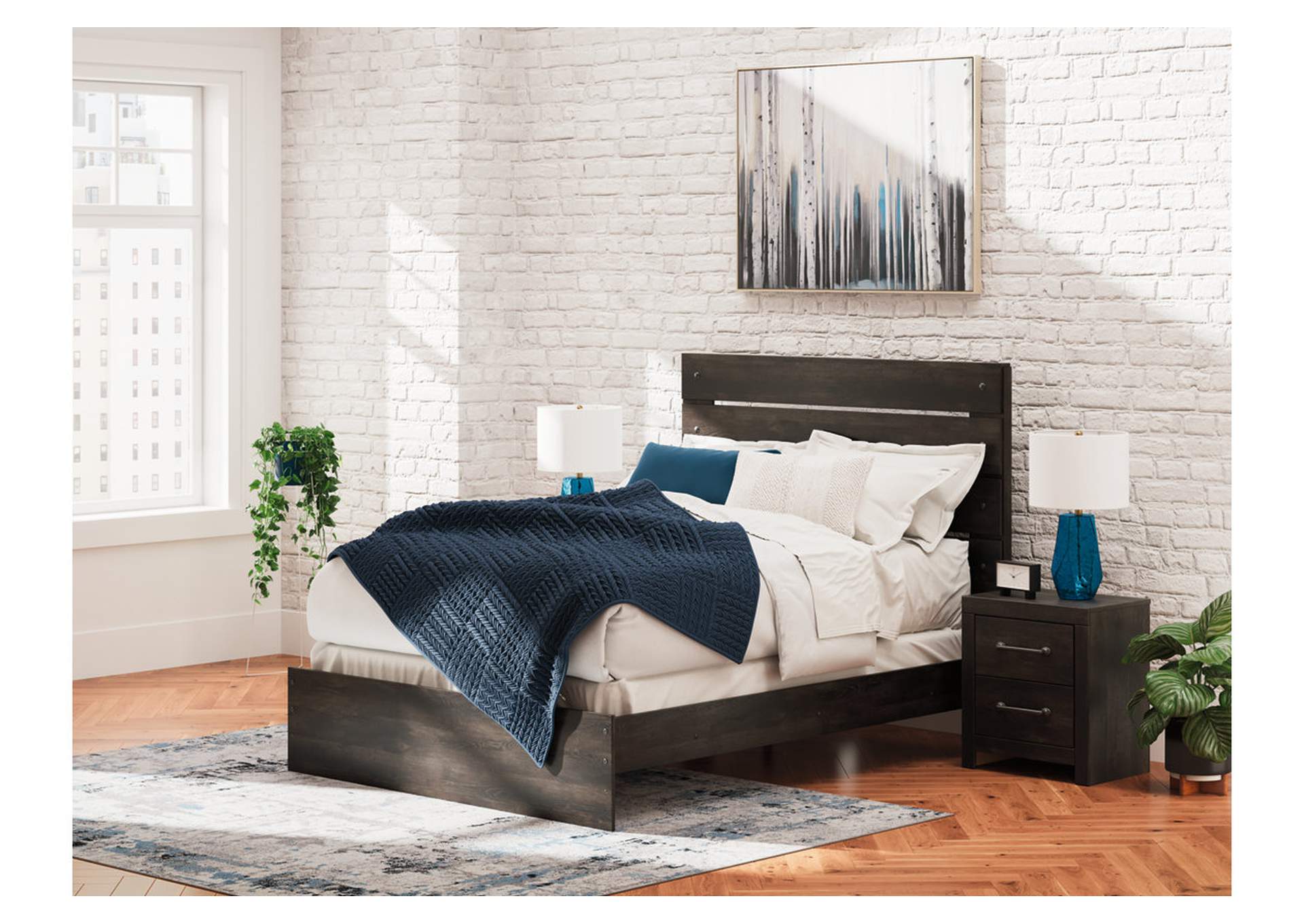 Delmorta Queen Panel Bed,Signature Design By Ashley