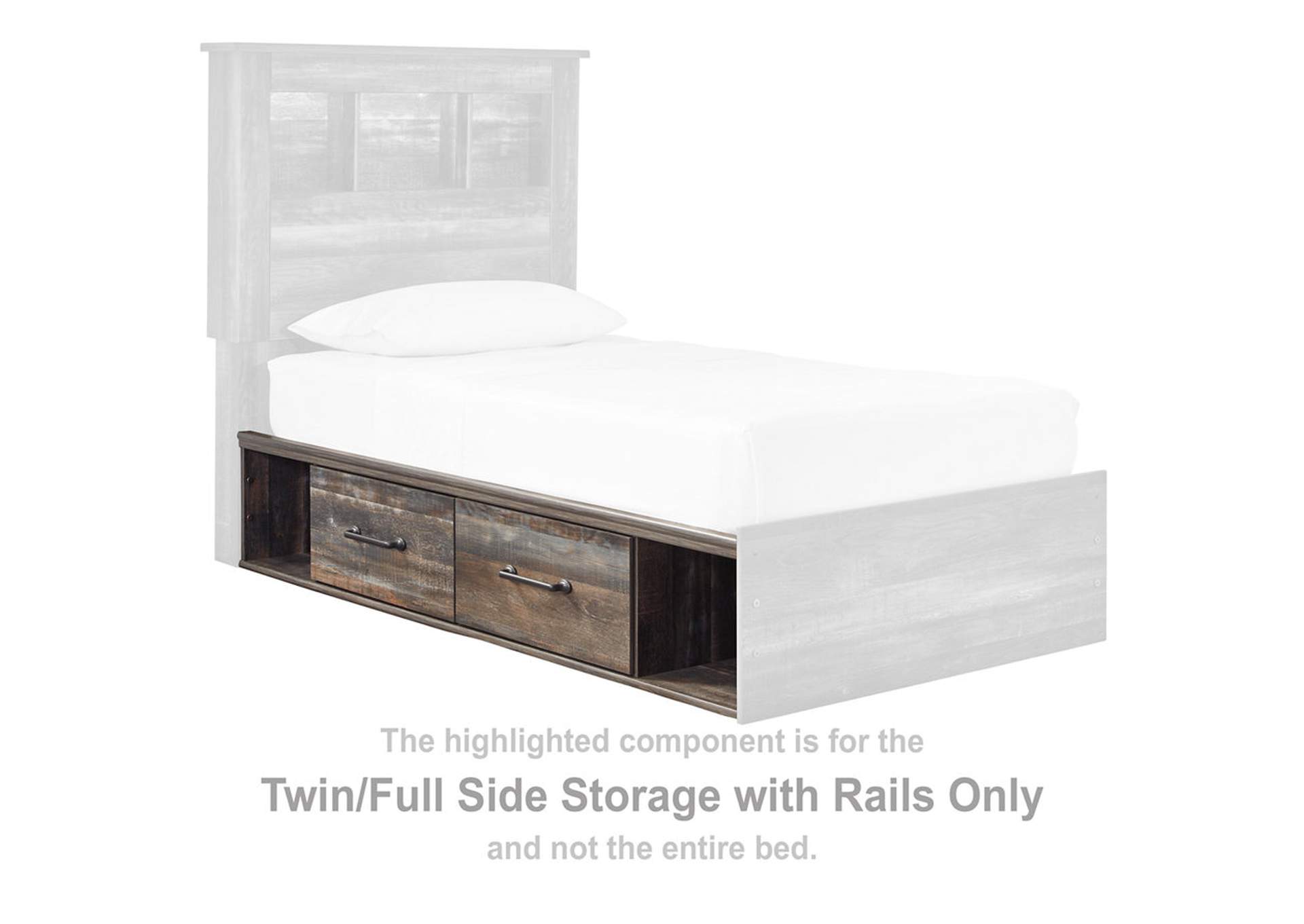 Drystan Full Panel Bed and 2 Nightstands,Signature Design By Ashley