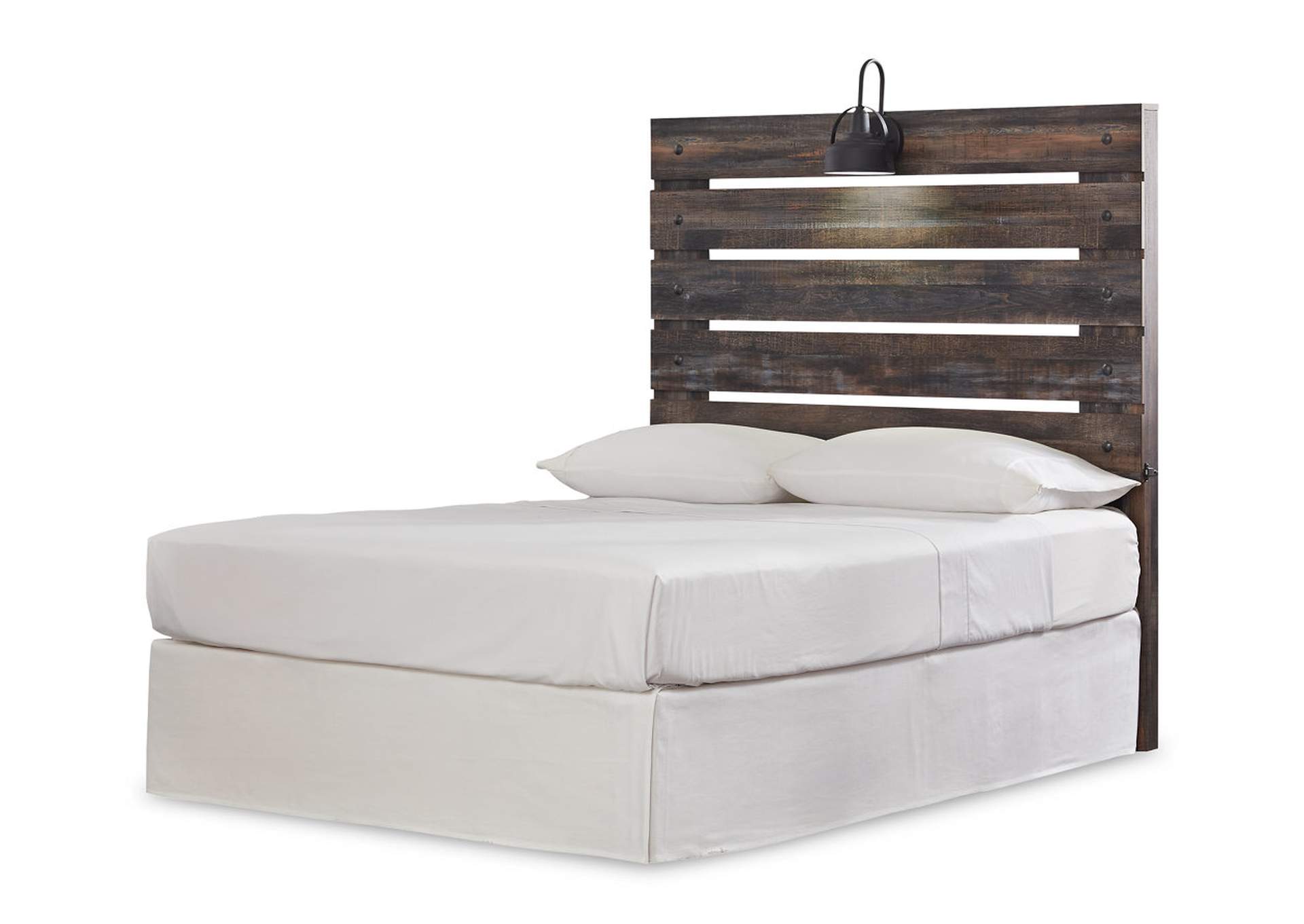 Drystan Full Panel Headboard Bed with Mirrored Dresser and 2 Nightstands,Signature Design By Ashley
