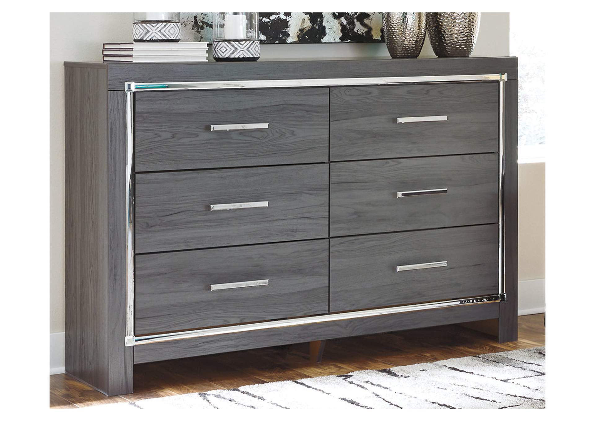 Lodanna Full Panel Bed with 2 Storage Drawers with Dresser,Signature Design By Ashley
