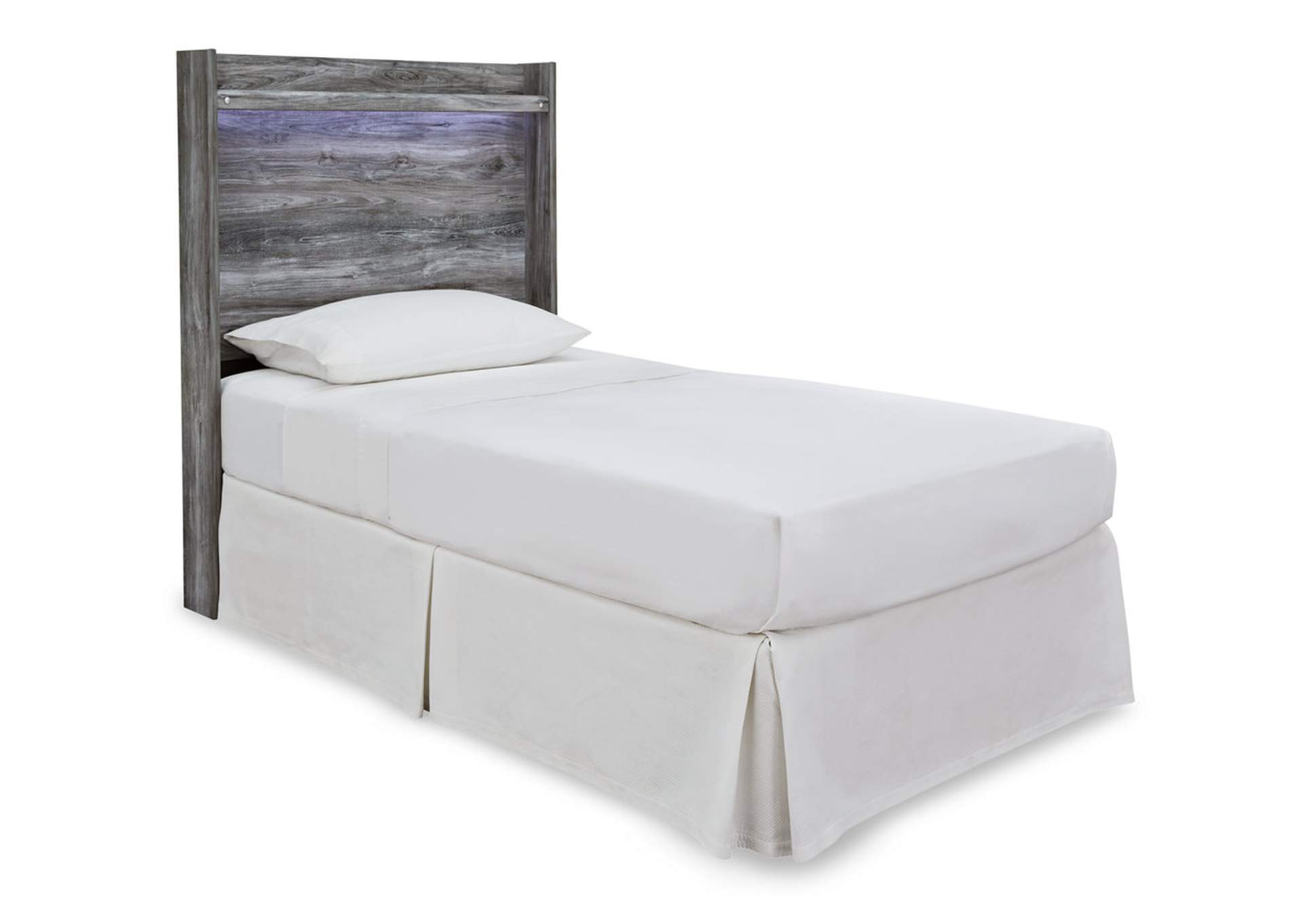 Baystorm Twin Panel Headboard with Mirrored Dresser and Nightstand,Signature Design By Ashley