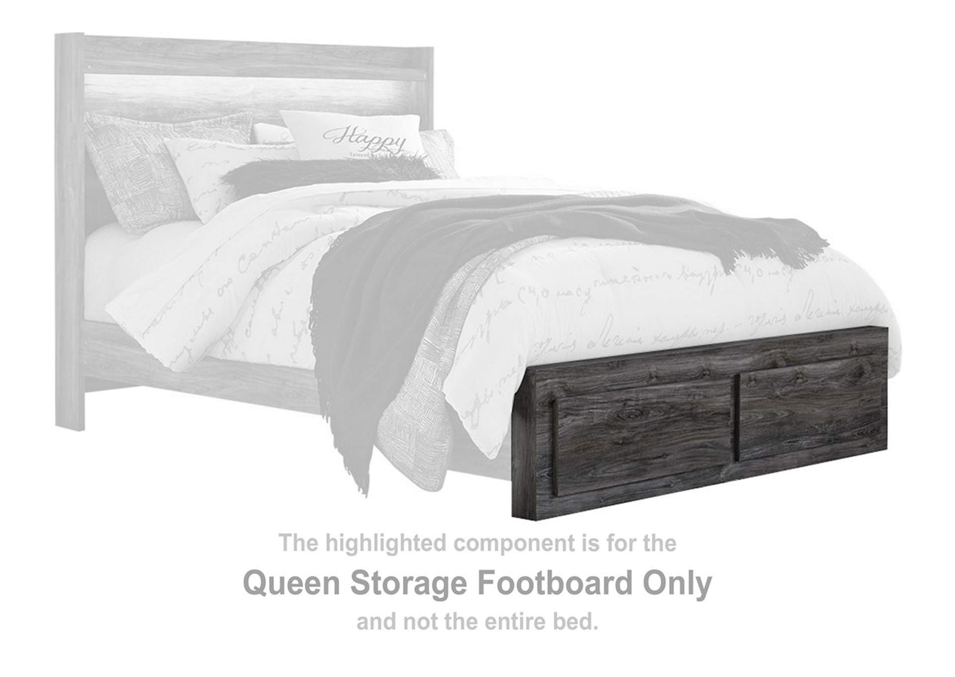 Baystorm Queen Panel Storage Bed, Dresser, Mirror, Chest and 2 Nightstands,Signature Design By Ashley