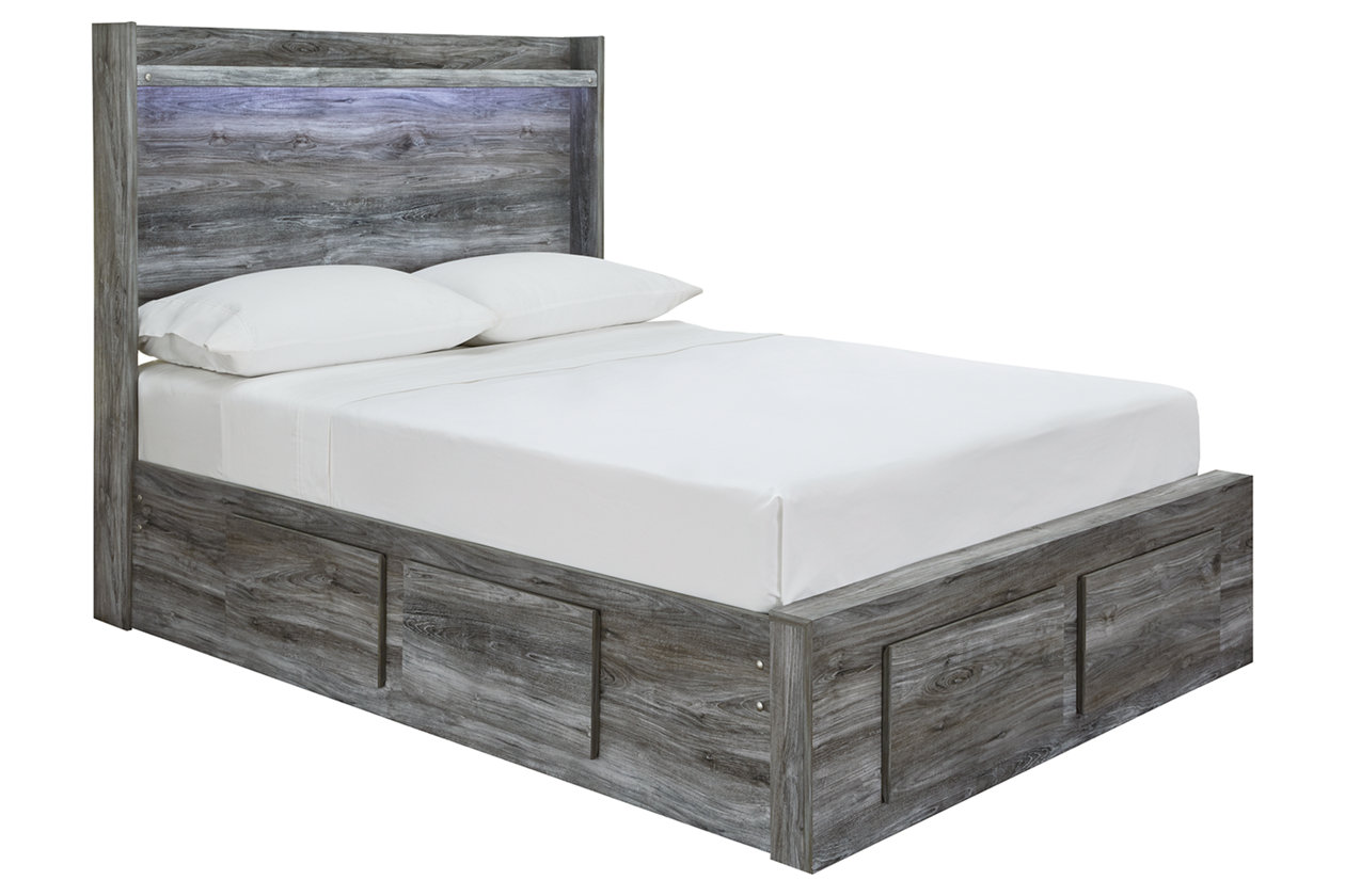 Baystorm Full Panel Bed with 4 Storage Drawers,Signature Design By Ashley