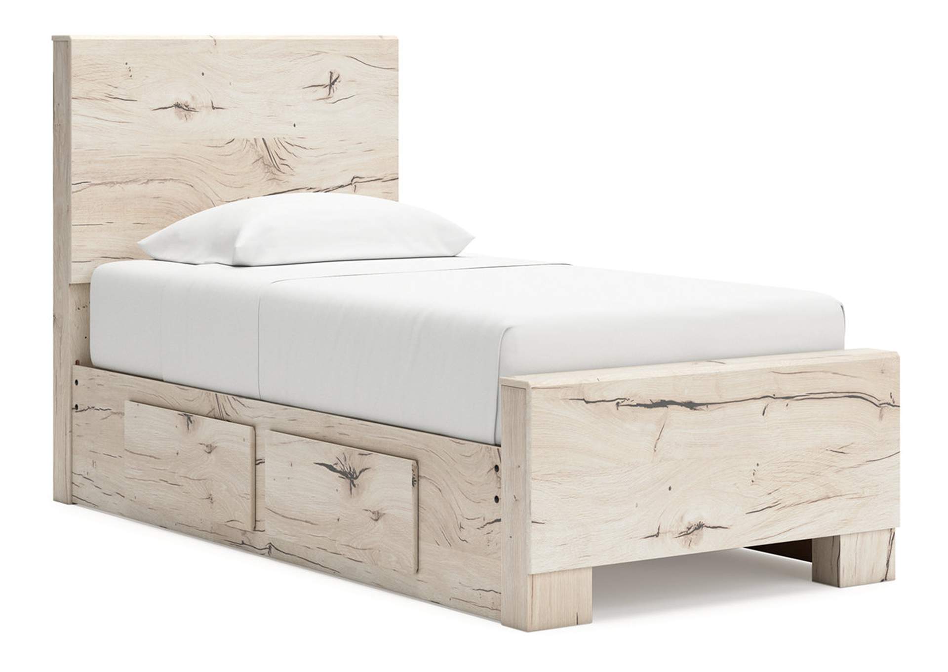 Lawroy Twin Panel Bed with Storage,Signature Design By Ashley