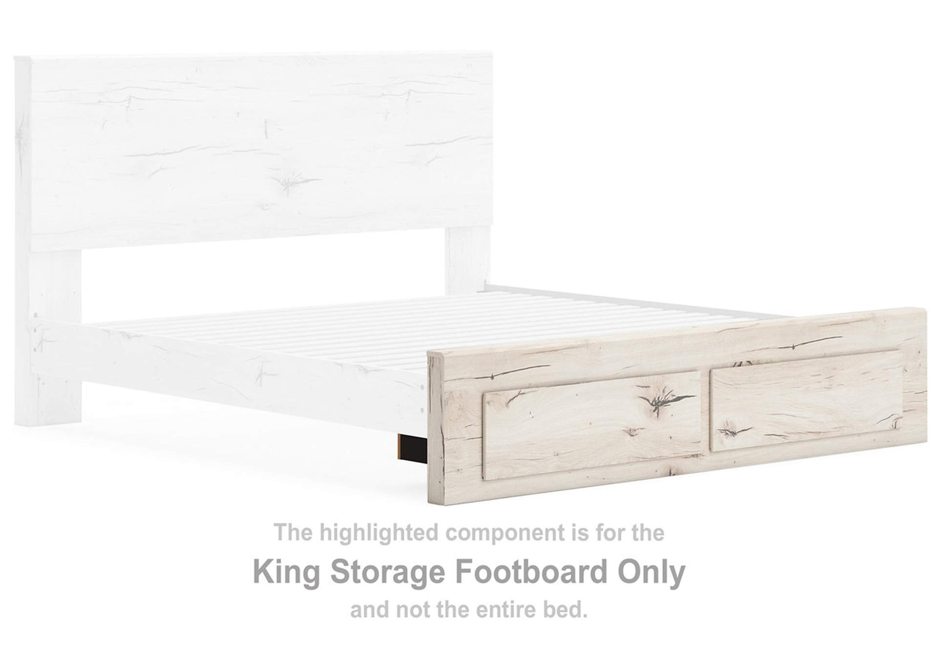 Lawroy King Panel Storage Bed,Signature Design By Ashley