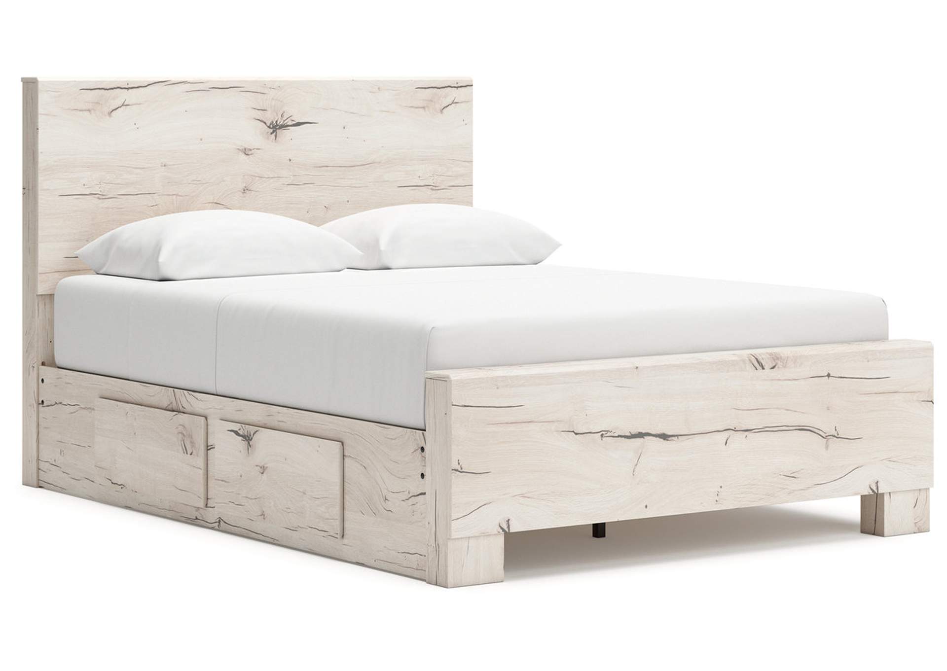 Lawroy Queen Panel Bed with Storage,Signature Design By Ashley