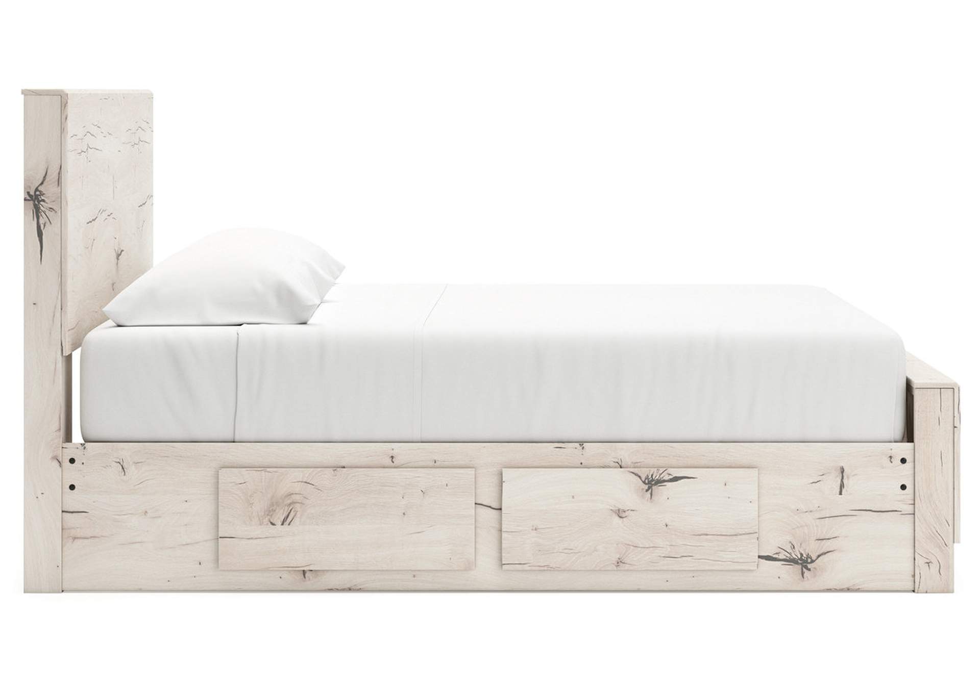 Lawroy King Panel Bed with Storage,Signature Design By Ashley