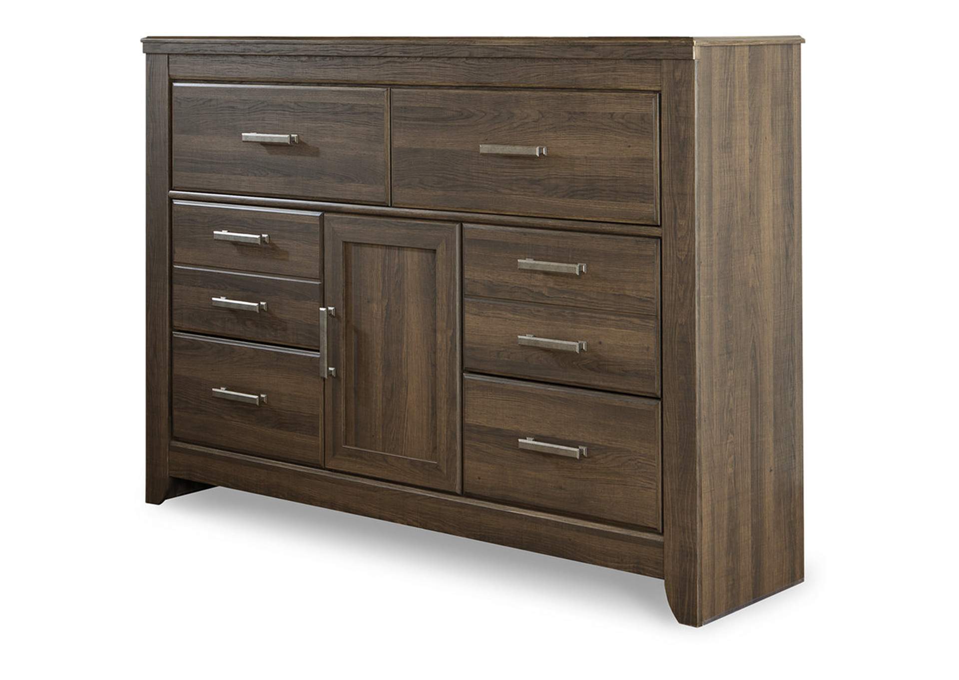 Juararo King Poster Bed, Dresser, Mirror and Nightstand,Signature Design By Ashley