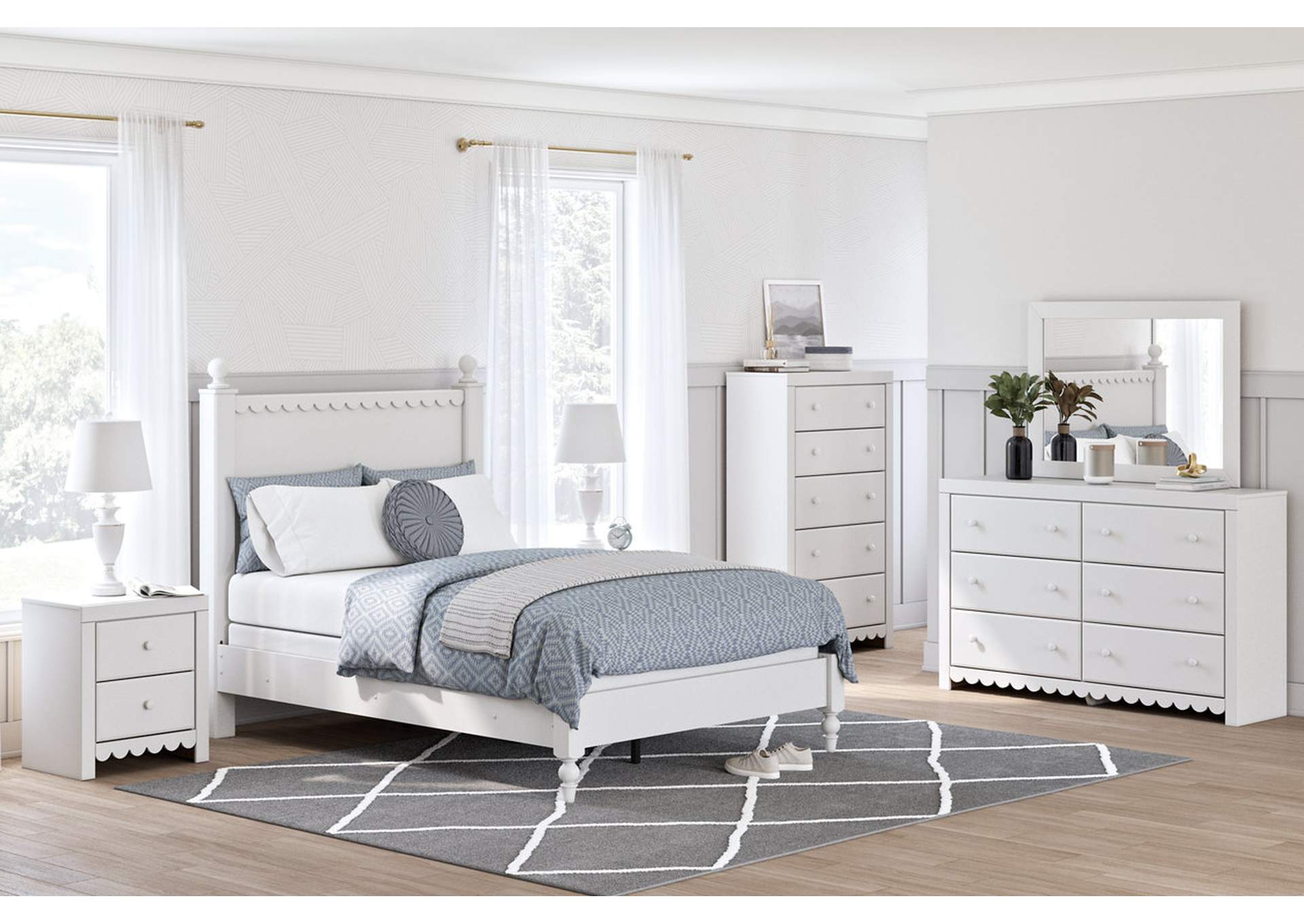 Mollviney Full Panel Bed,Signature Design By Ashley