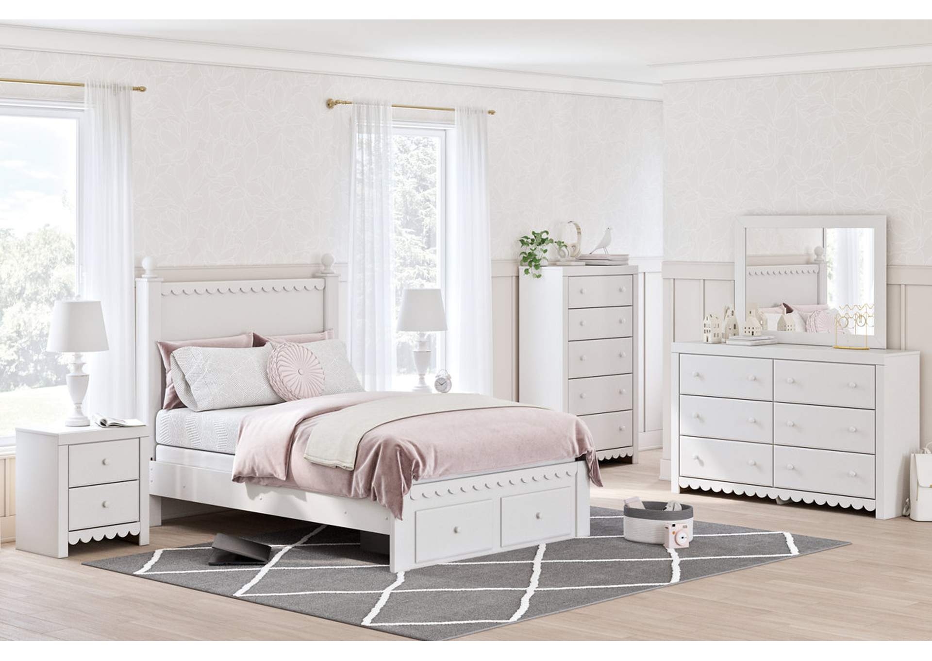 Mollviney Full Panel Storage Bed,Signature Design By Ashley