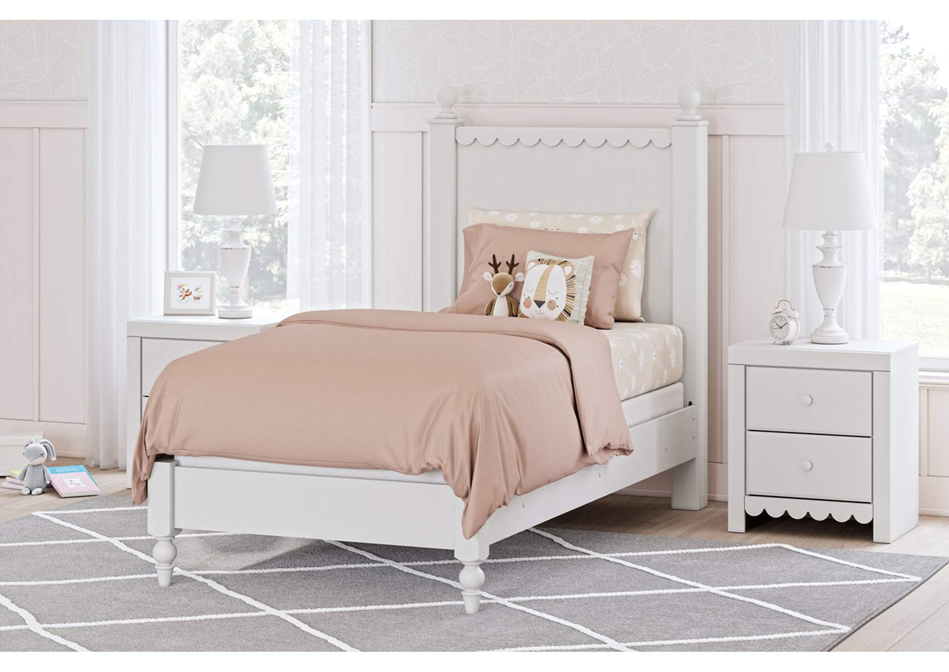 Mollviney Twin Panel Bed,Signature Design By Ashley