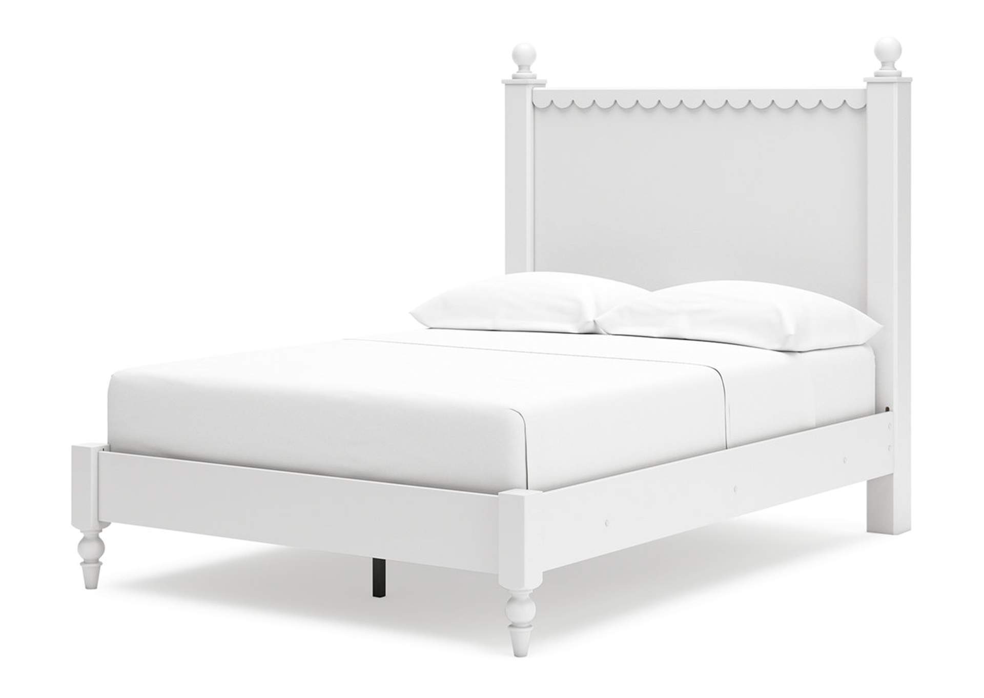 Mollviney Full Panel Bed with Mirrored Dresser and Chest,Signature Design By Ashley