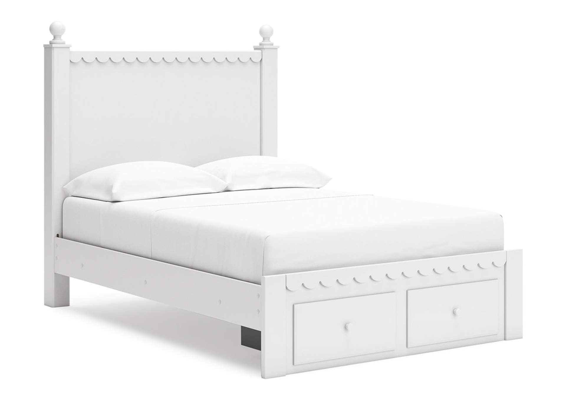 Mollviney Full Panel Storage Bed with Dresser,Signature Design By Ashley