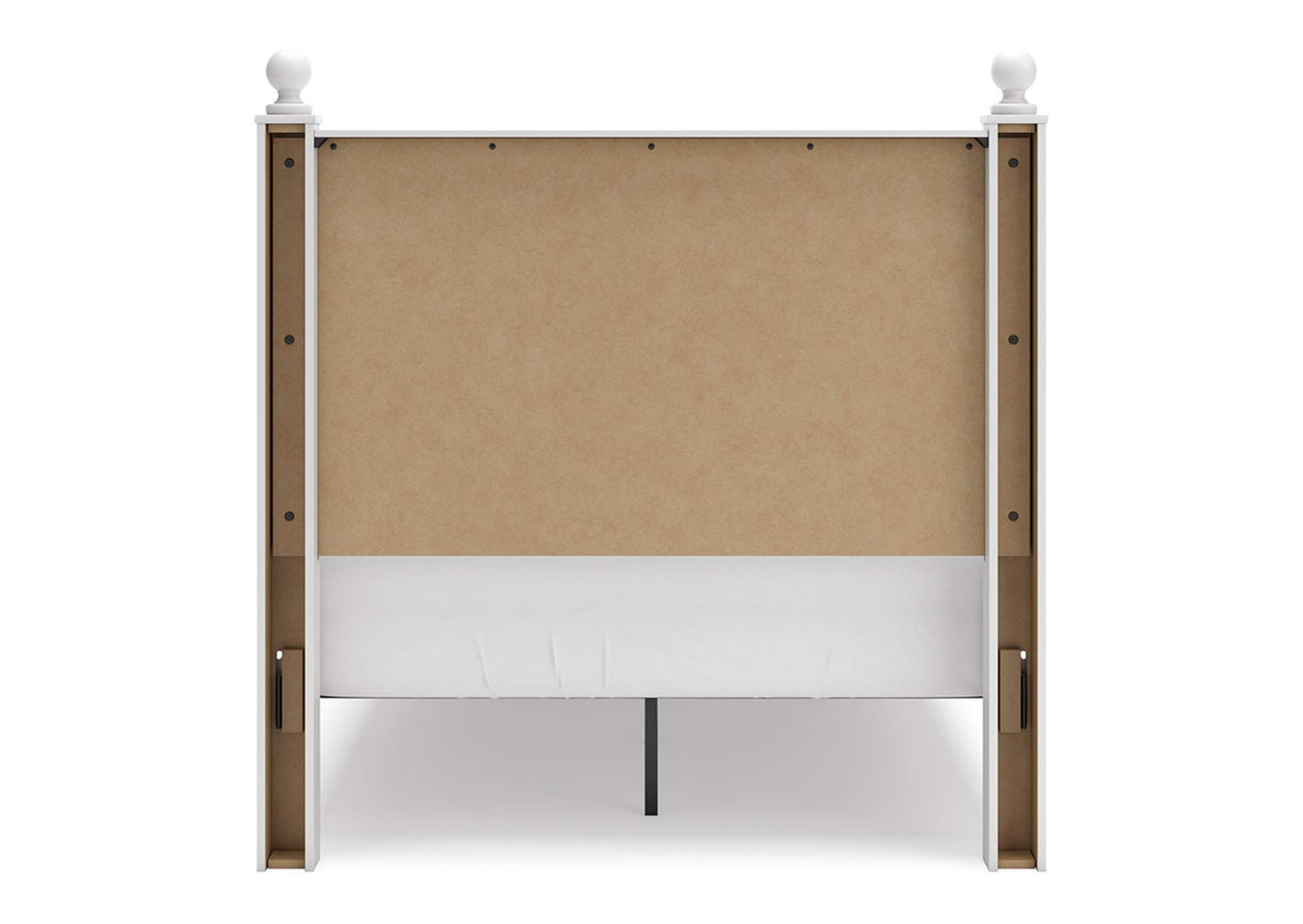 Mollviney Full Panel Storage Bed with Dresser and 2 Nightstands,Signature Design By Ashley