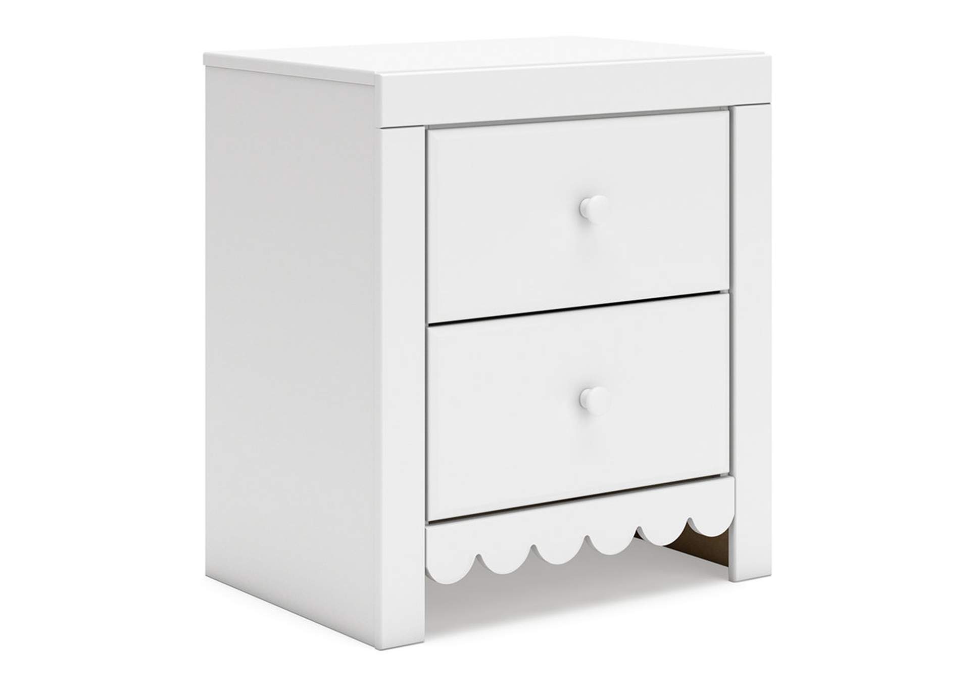 Mollviney Twin Panel Bed with Nightstand,Signature Design By Ashley