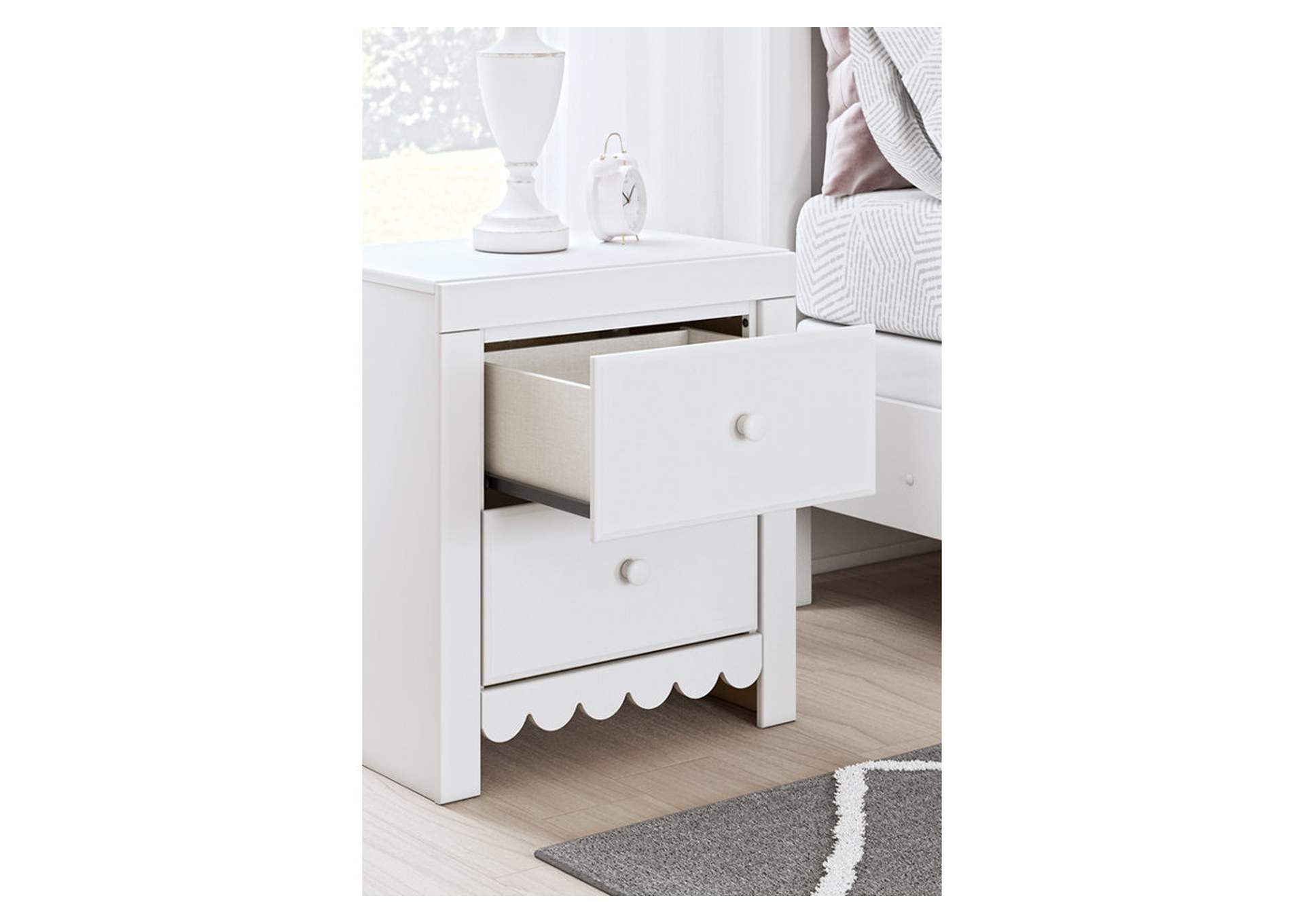 Mollviney Twin Panel Bed with Dresser and 2 Nightstands,Signature Design By Ashley