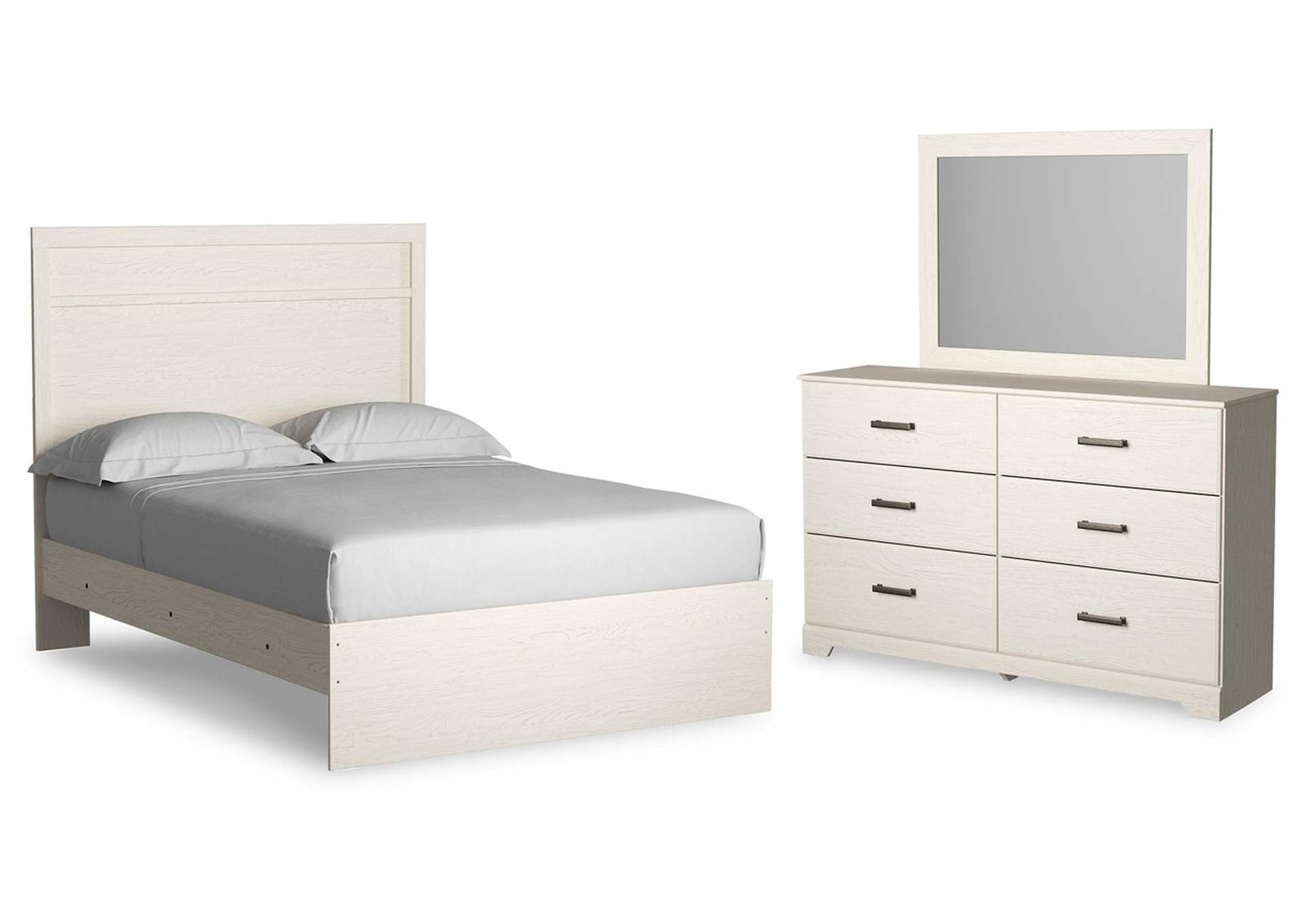 Stelsie Full Panel Bed with Mirrored Dresser,Signature Design By Ashley