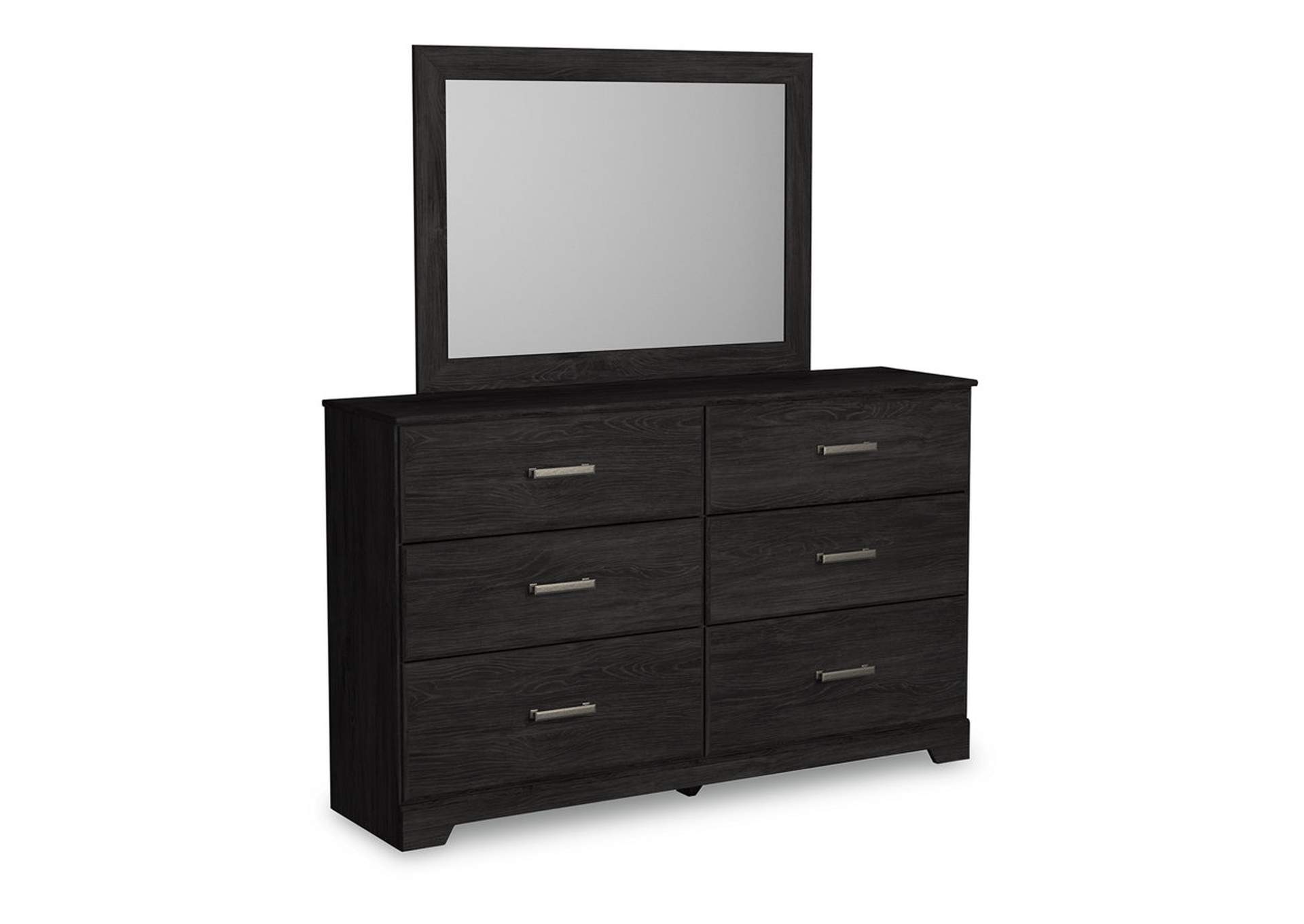 Belachime Full Panel Bed with Mirrored Dresser,Signature Design By Ashley