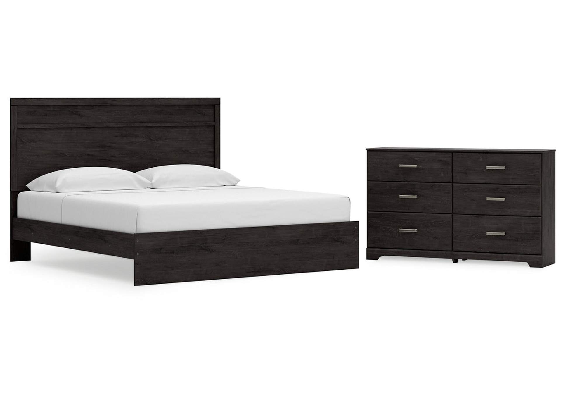 Belachime King Panel Bed with Dresser,Signature Design By Ashley