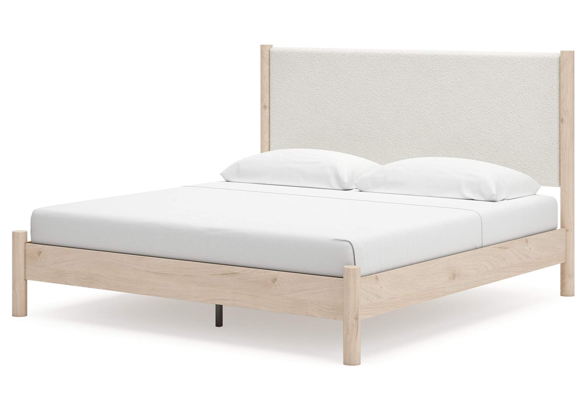 Cadmori King Upholstered Panel Bed,Signature Design By Ashley