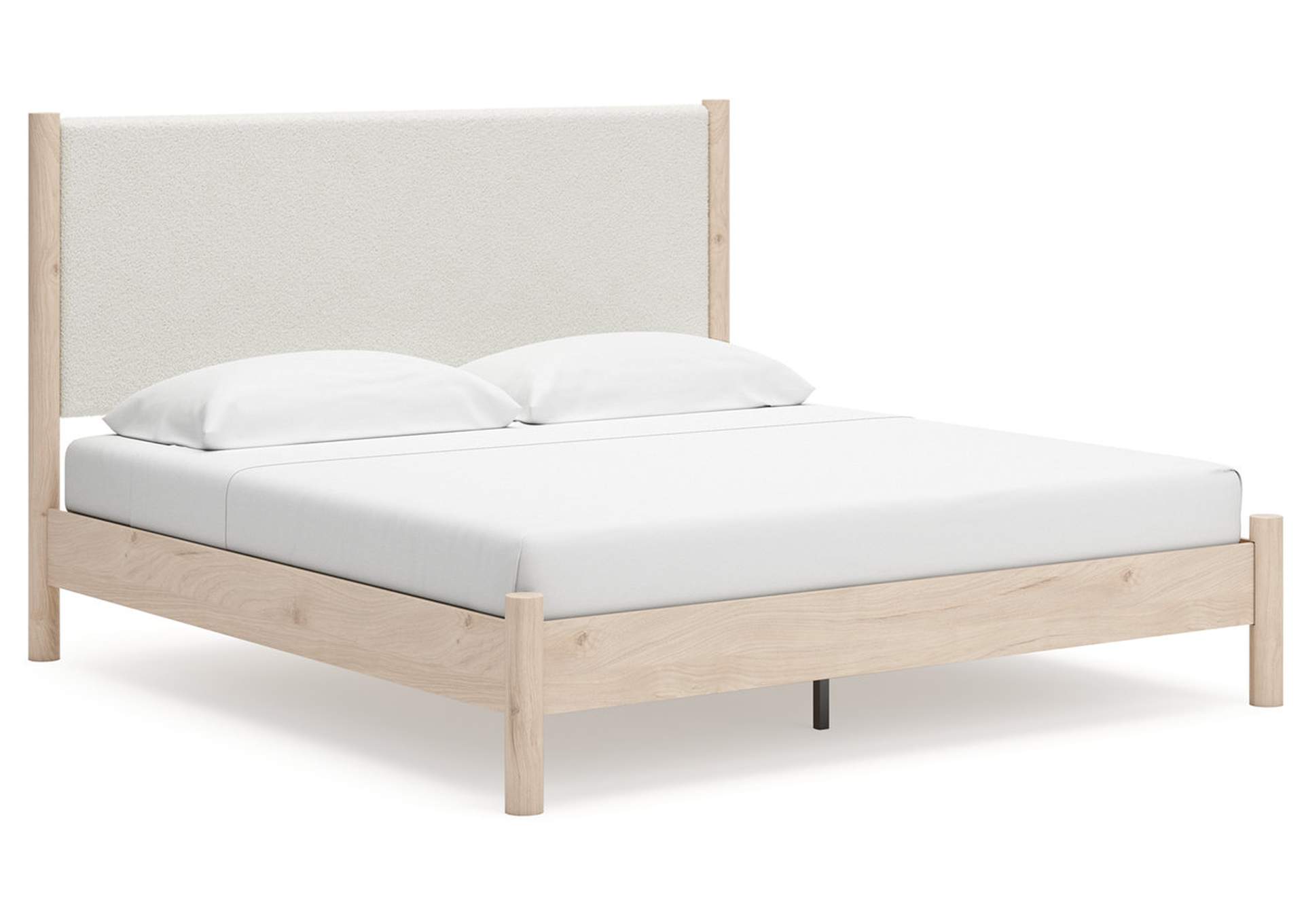 Cadmori King Upholstered Panel Bed,Signature Design By Ashley