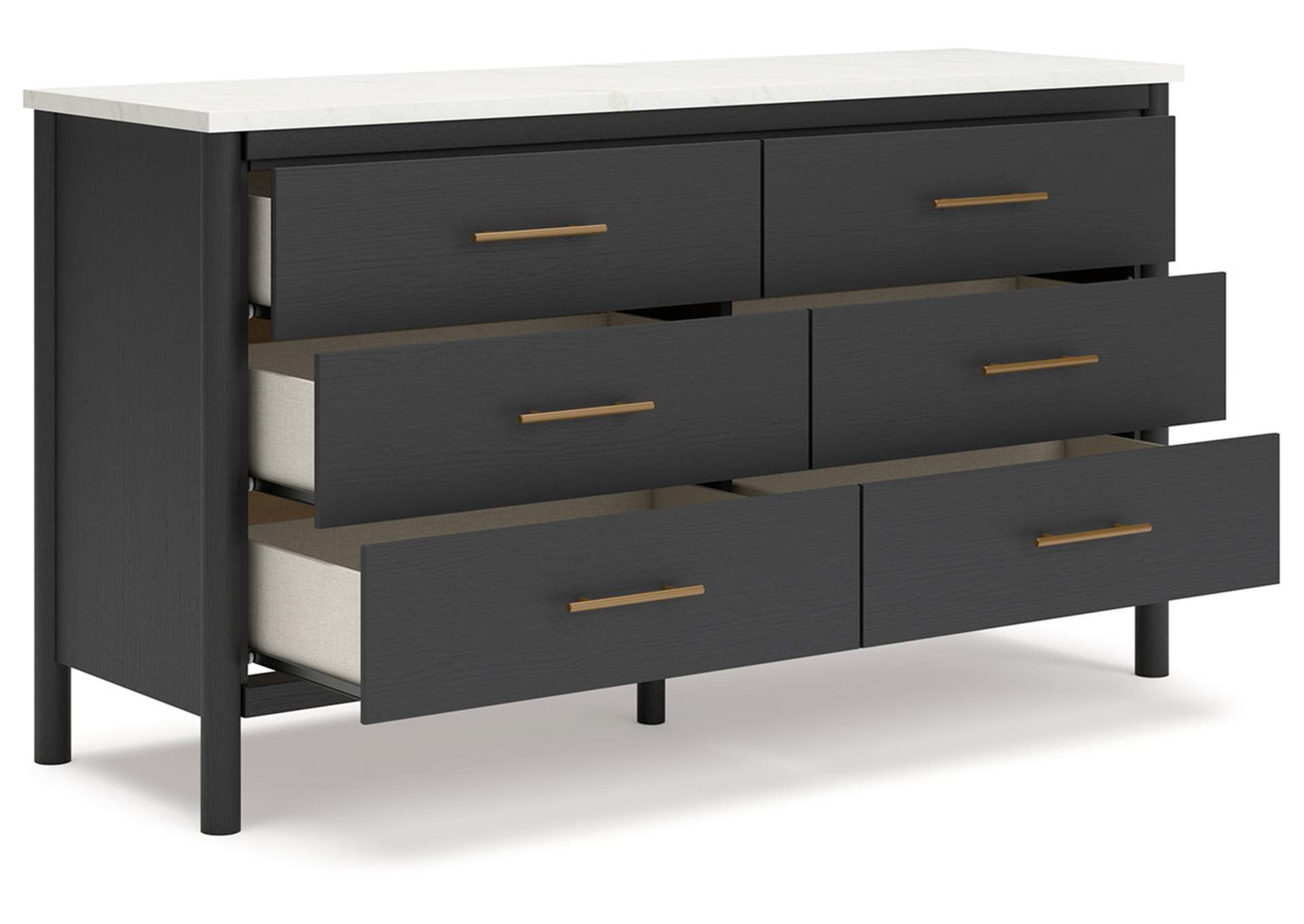 Cadmori Full Upholstered Panel Bed with Dresser,Signature Design By Ashley