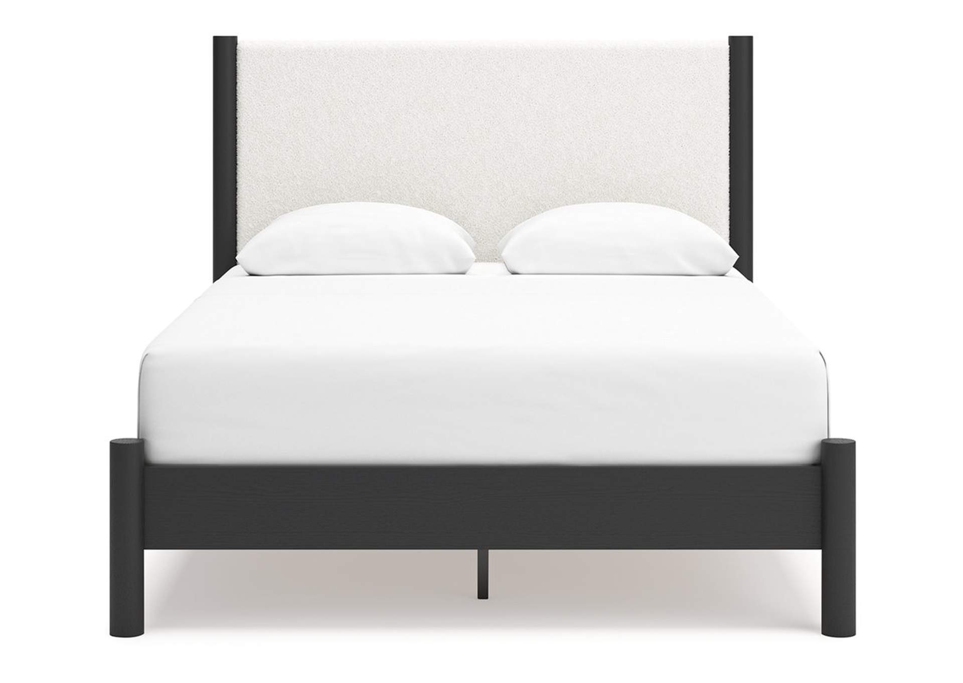 Cadmori Queen Upholstered Panel Bed with Dresser and 2 Nightstands,Signature Design By Ashley