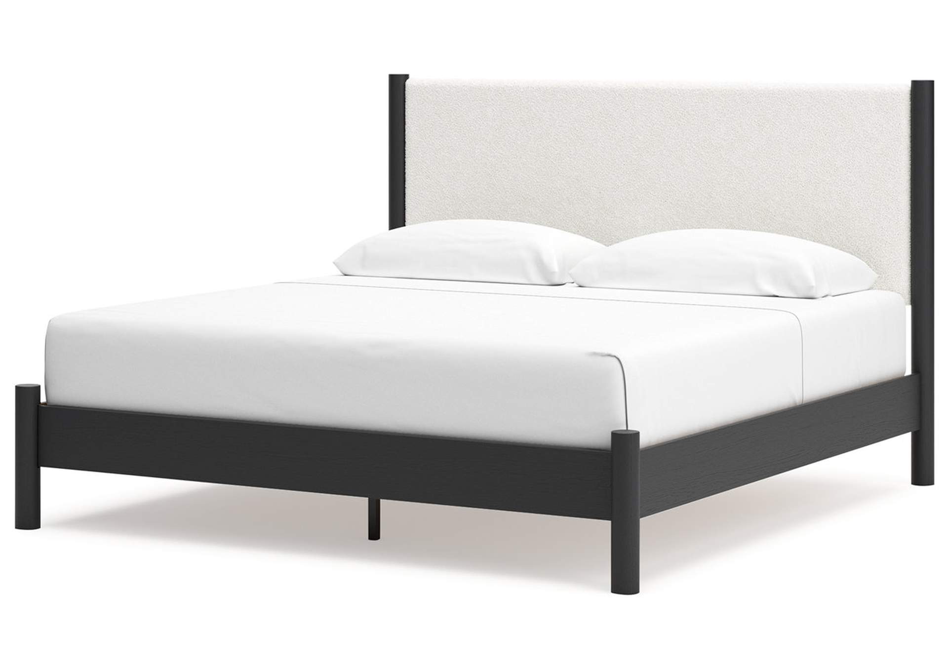 Cadmori King Upholstered Panel Bed,Signature Design By Ashley